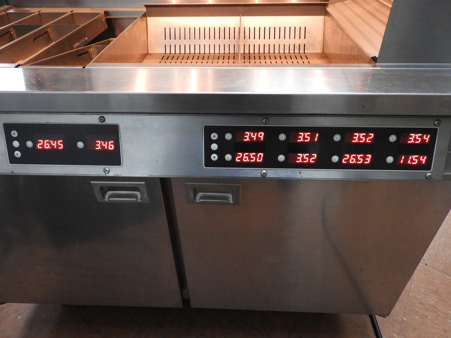 Used Marshall Air RR5-48.5LT ThermoGlo Commercial Stainless Fryer Heated Warmer Holding Dump Station 220V