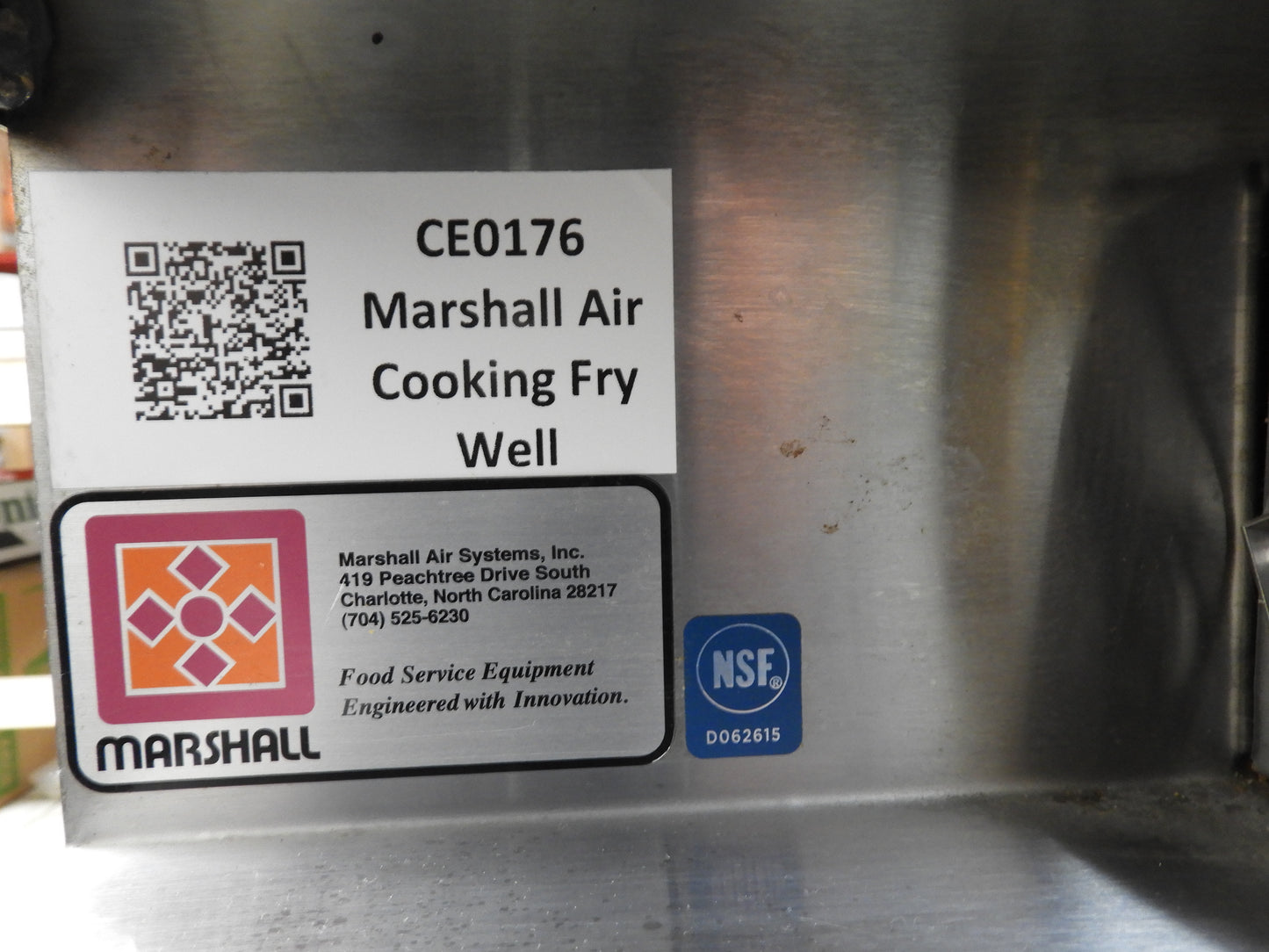 Used Marshall Air RR5-48.5LT ThermoGlo Commercial Stainless Fryer Heated Warmer Holding Dump Station 220V