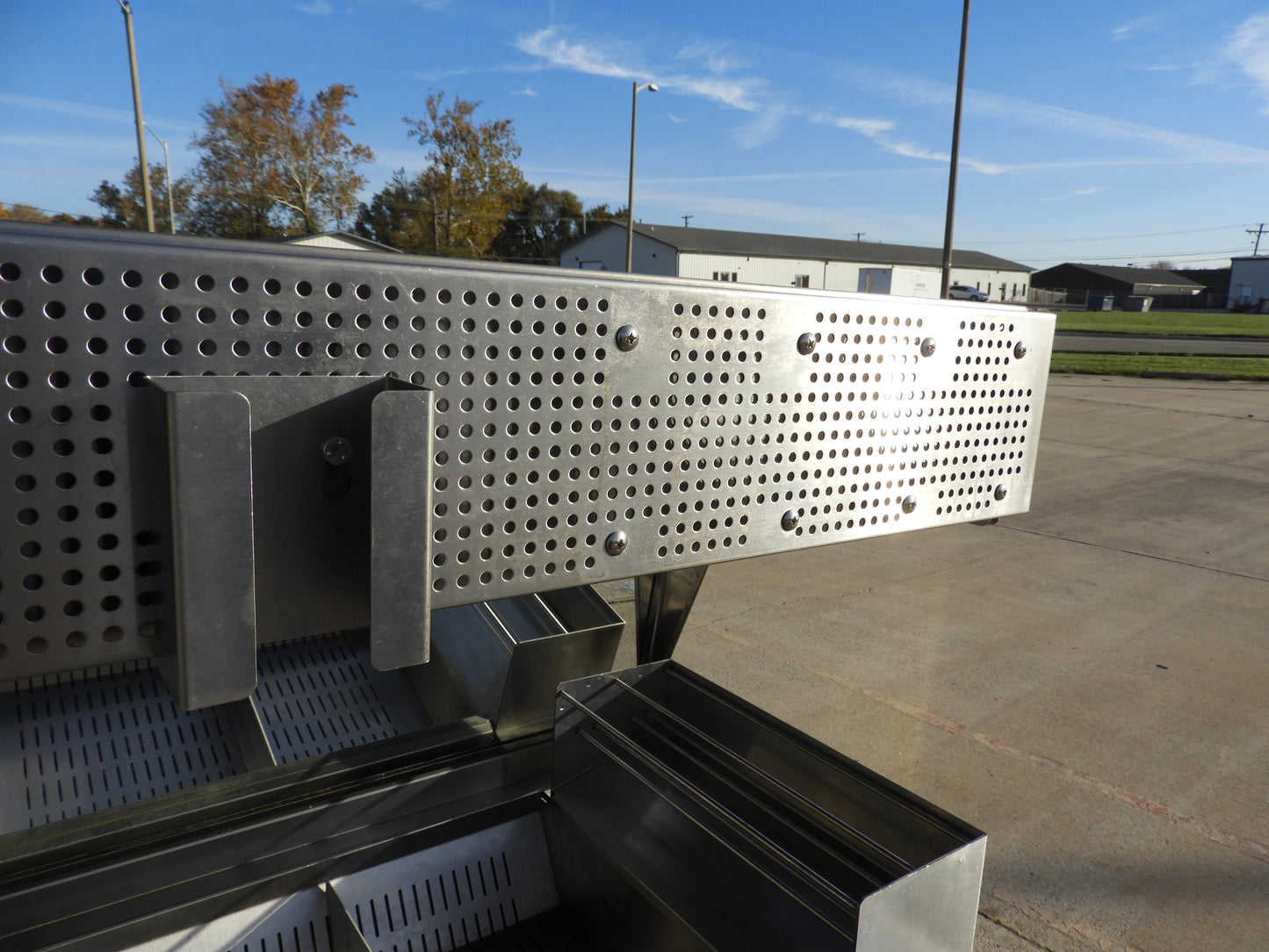 Used Marshall Air RR5-48.5LT ThermoGlo Commercial Stainless Fryer Heated Warmer Holding Dump Station 220V