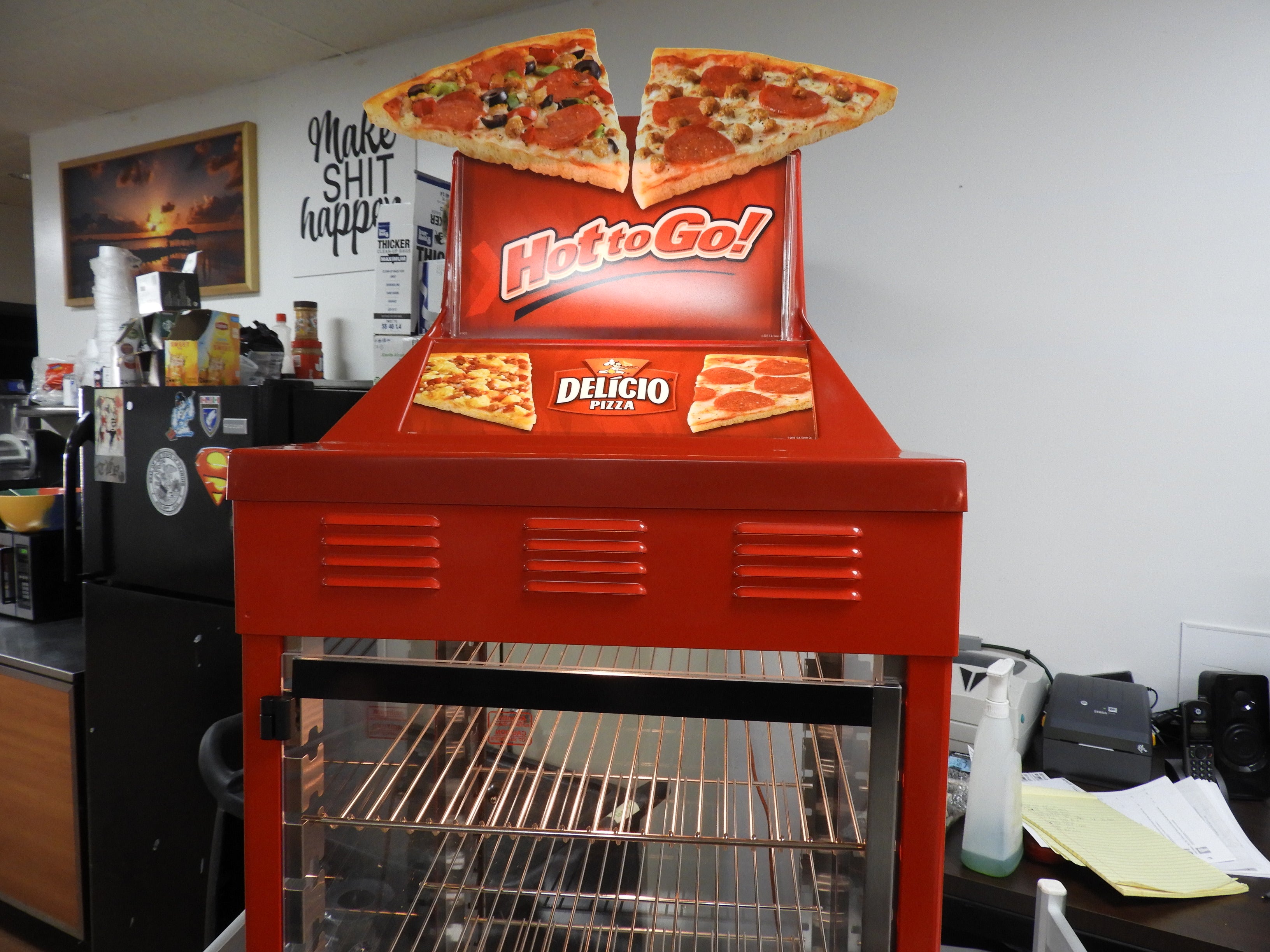 New Wisco 690-25 Hot Food Warming Heated Display Holding Cabinet Two Door Pass Thru 120V 660W