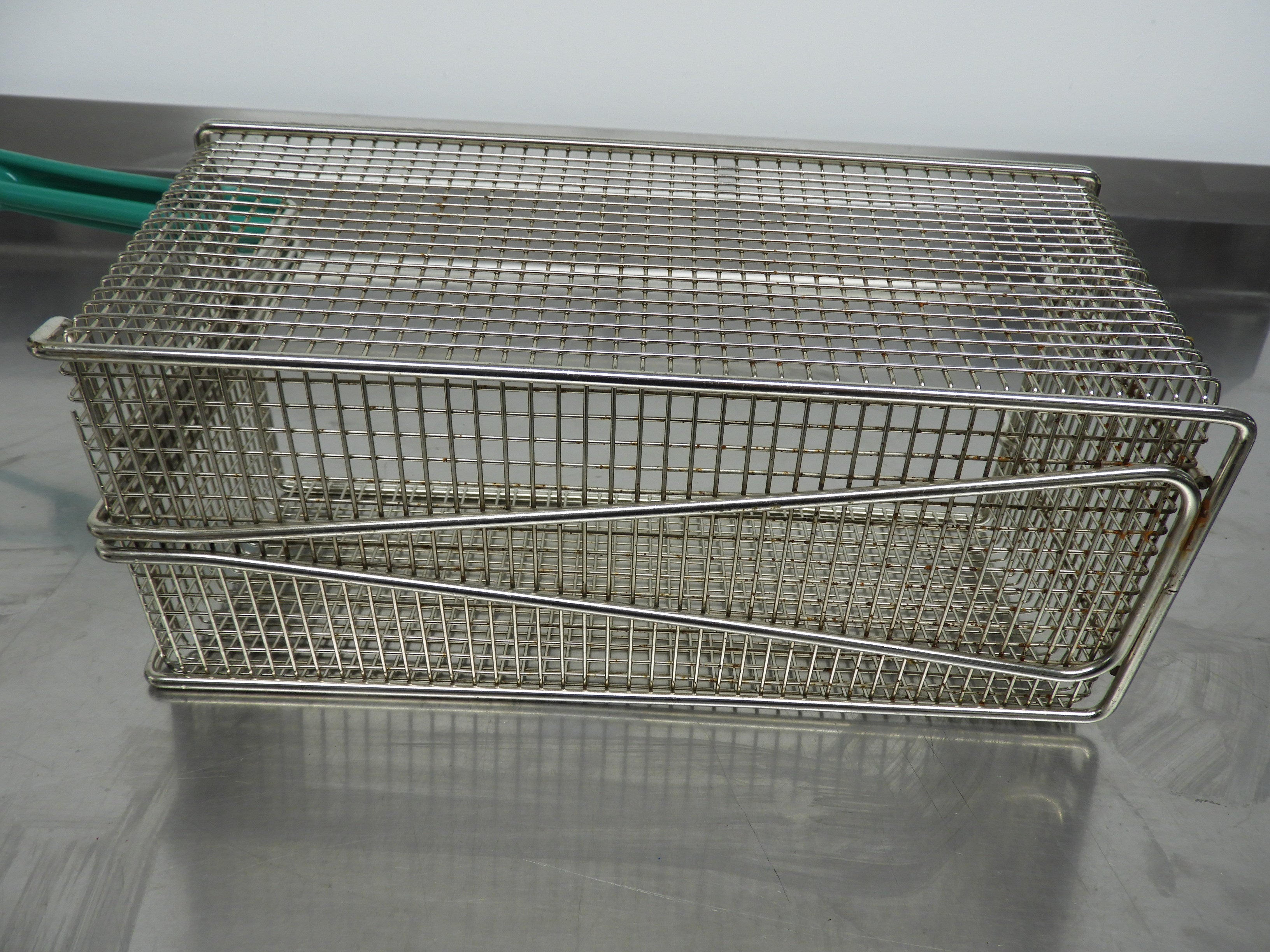 Used Commercial Restaurant Deep Fryer Fry Basket Heavy Duty