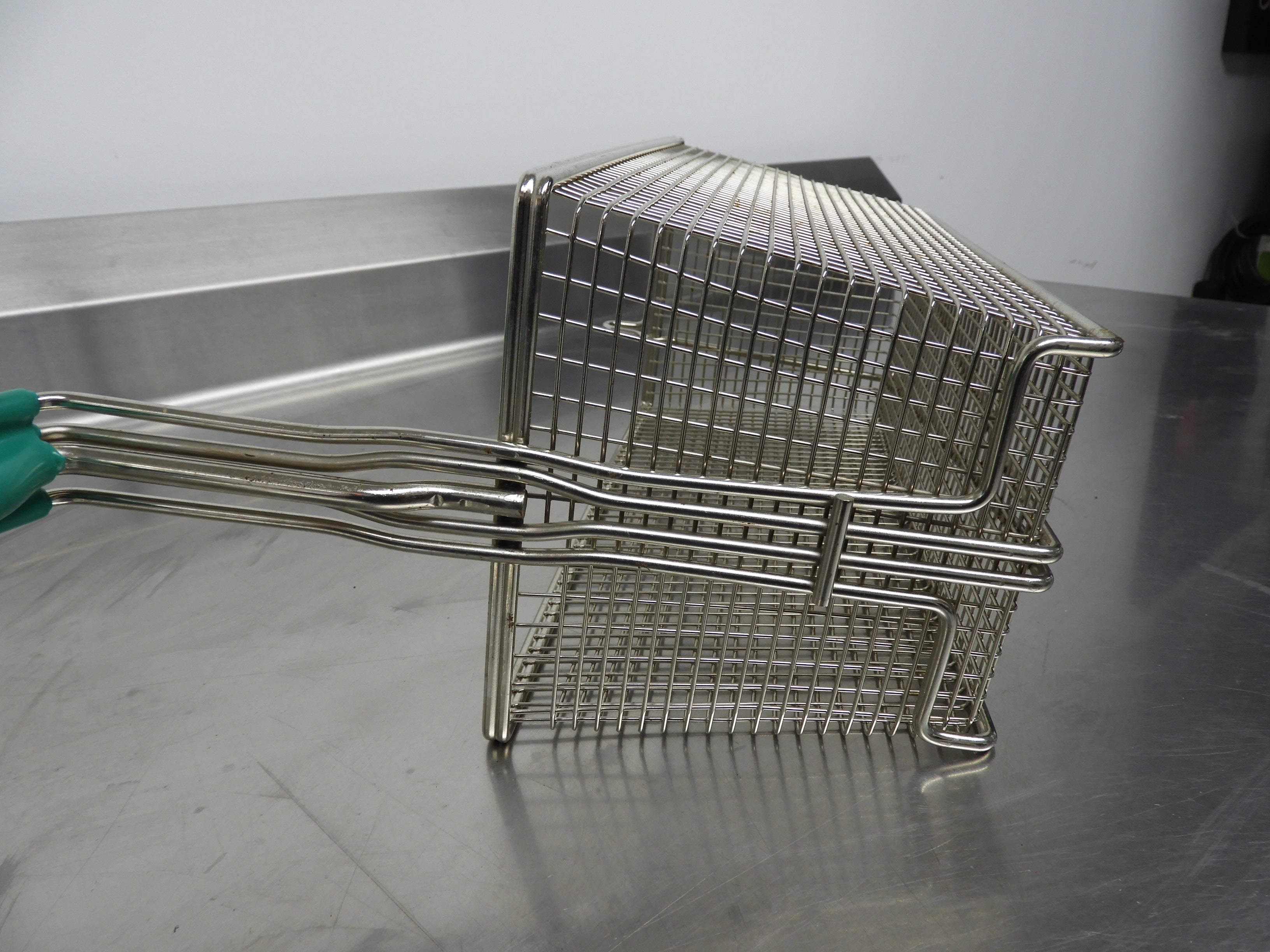 Used Commercial Restaurant Deep Fryer Fry Basket Heavy Duty