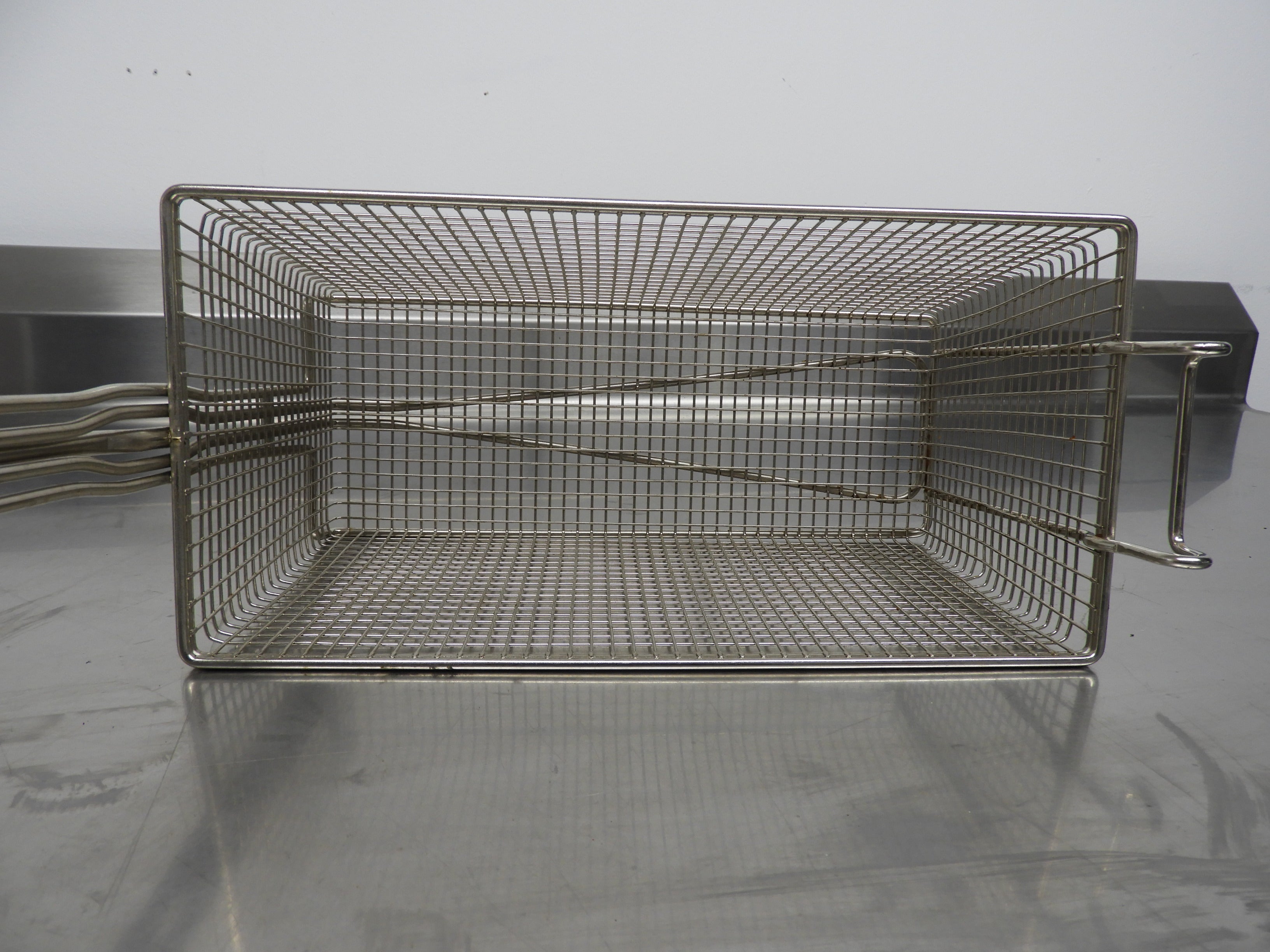 Used Commercial Restaurant Deep Fryer Fry Basket Heavy Duty