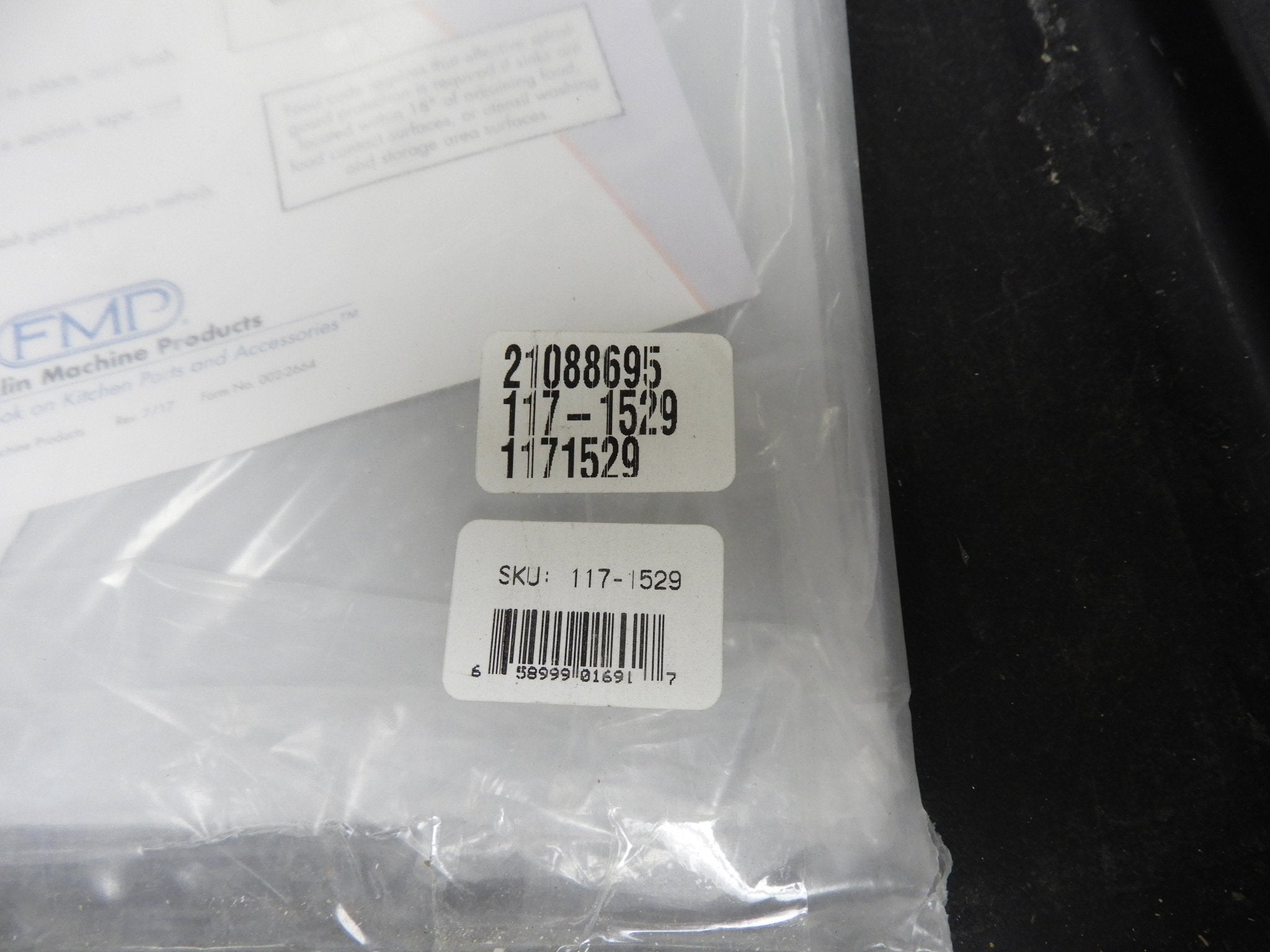 New Allpoints 117 - 1529 Commercial Stainless Sink Splash Guard Kit 12"x15" - Falcon Restaurant Supply - 4