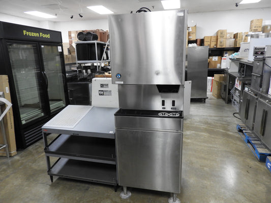 Used Hoshizaki DCM-500BWH-OS Opti-Serve Ice Machine and Water Dispenser - 40 lb. Storage Water Cooled