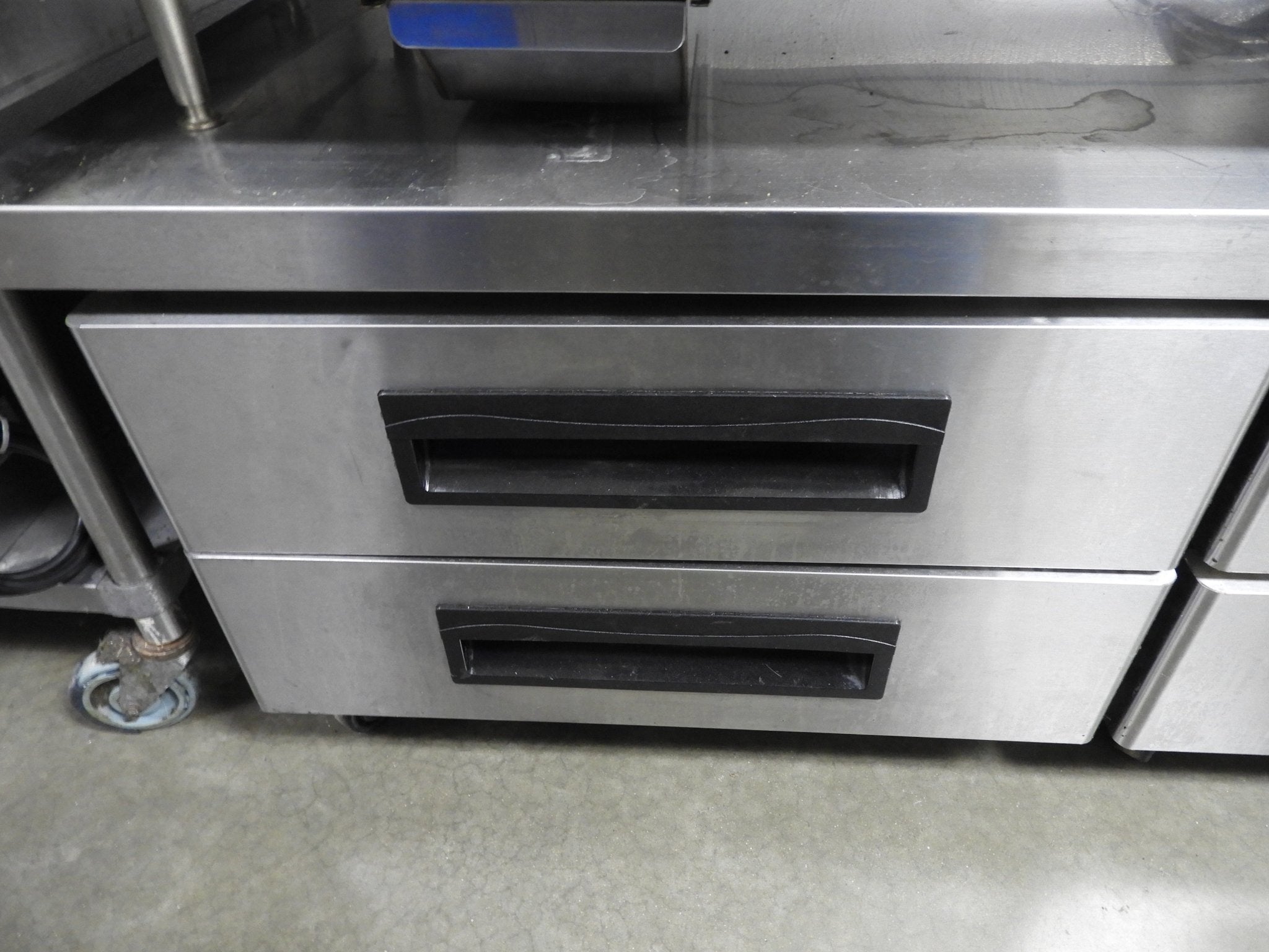 Used Saturn 70" 4 Drawer Commercial Stainless Steel Chef Base As Is - Falcon Restaurant Supply - 4
