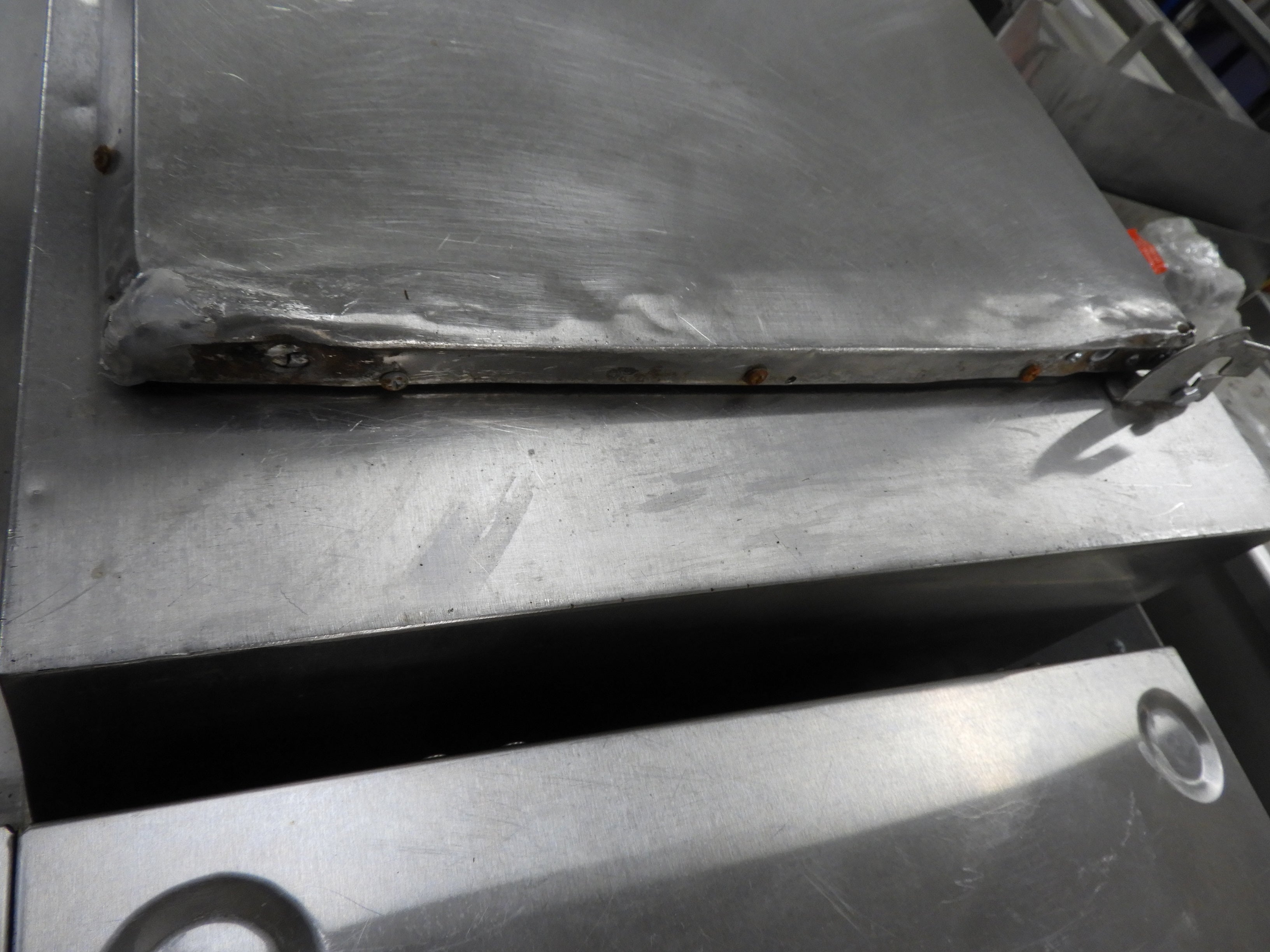 Used U-STAR 92" REFRIGERATED PIZZA PREP TABLE 3 DOOR USPZ-3D