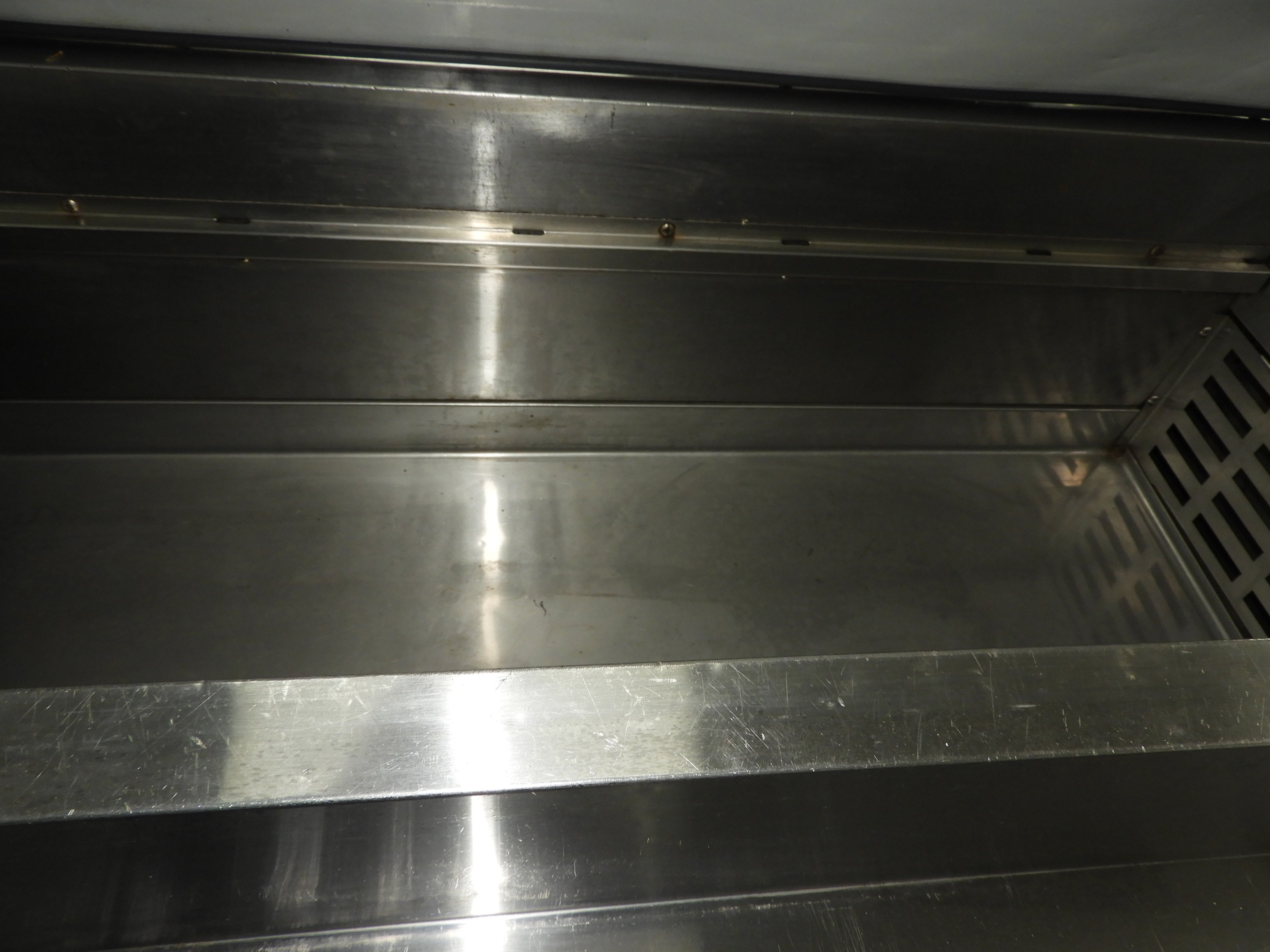 Used U-STAR 92" REFRIGERATED PIZZA PREP TABLE 3 DOOR USPZ-3D