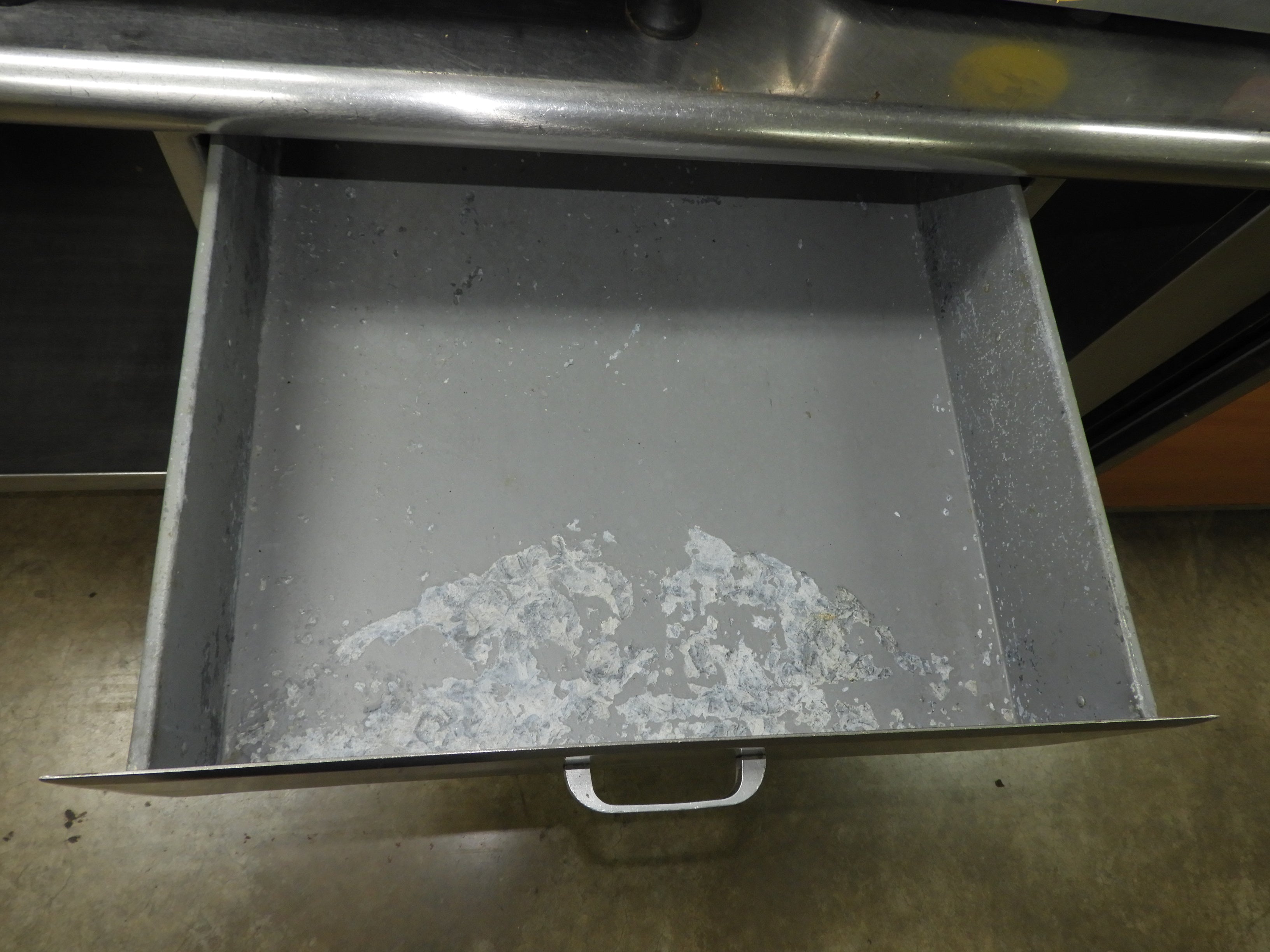 Used Commercial Stainless Steel Table with 2 Drawers