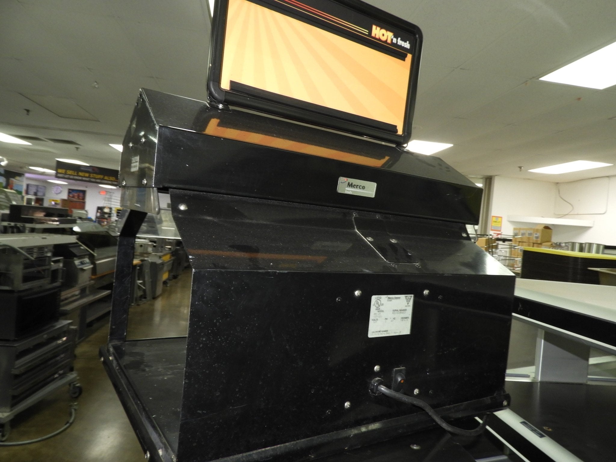 Used Merco MM - 24 Commercial Counter Top Mini - Merchandiser Warmer Display 120V - Falcon Restaurant Supply - 7