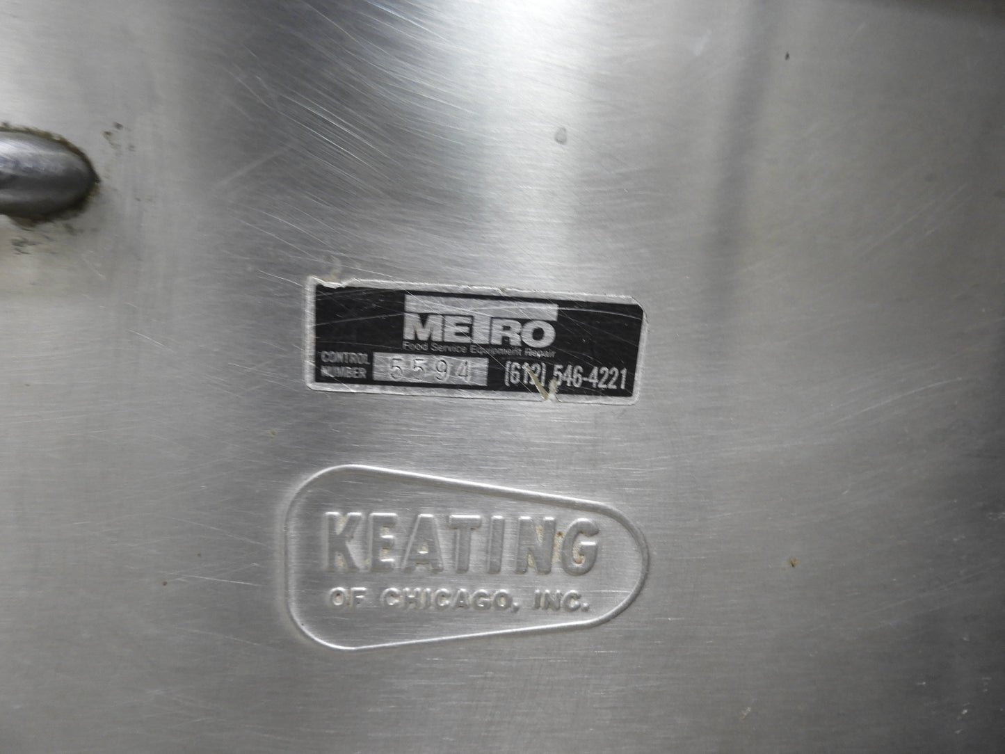 Used KEATING 18 PASTA Commercial Electric Custom Pasta 8.5 Gal System 240V 3 Phase