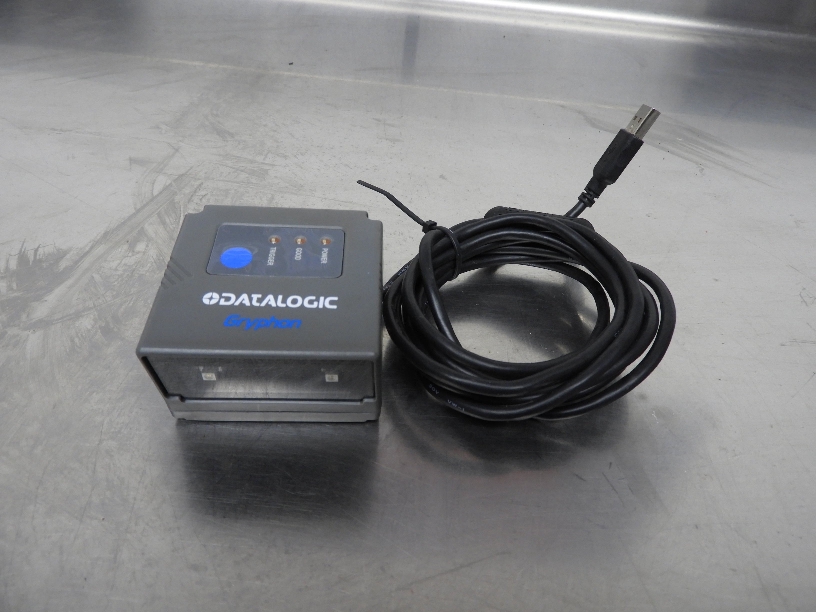 Used Datalogic Gryphon GFS4400 Fixed Retail Barcode Scanner