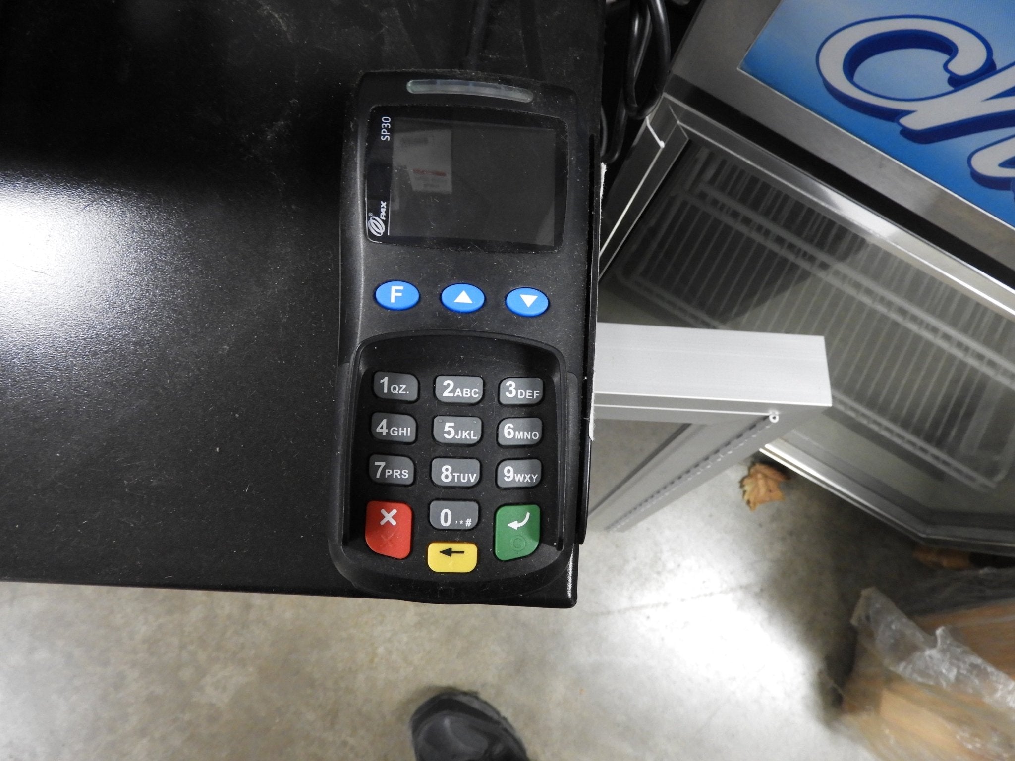 Used Complete POS Retail System Cash Register Card Reader Monitor Cash Drawer - Falcon Restaurant Supply - 4