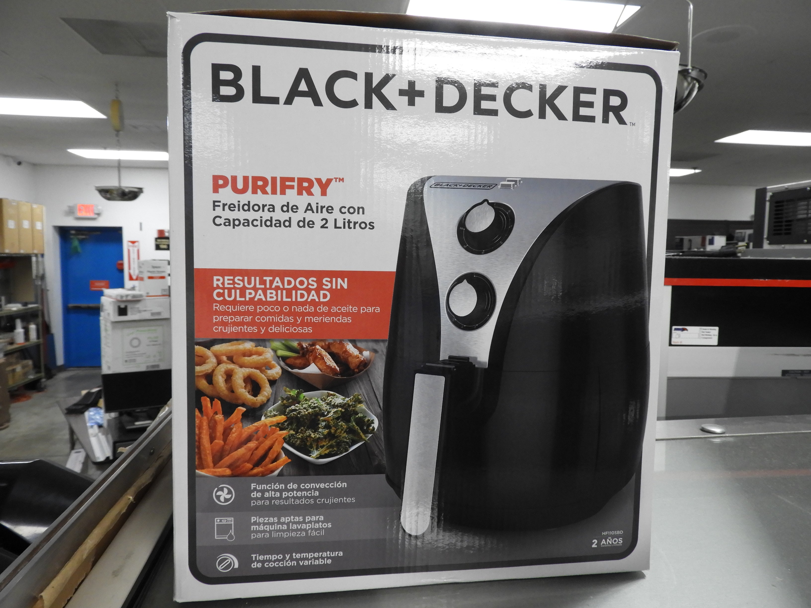 Black and decker purify air clearance fryer