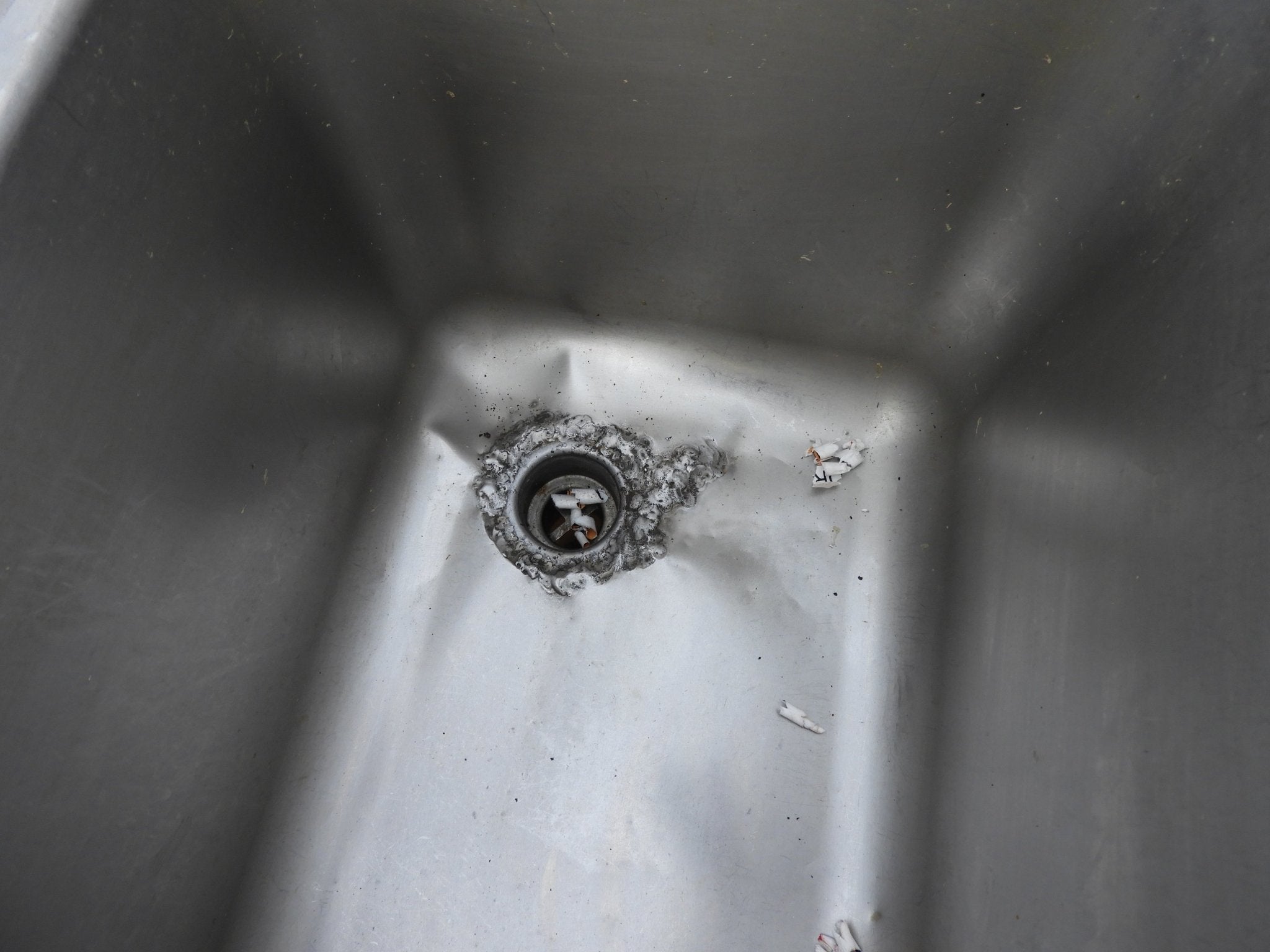 Used Under Counter 4 Compartment Stainless Steel Commercial Bar Sink - SS15 - Falcon Restaurant Supply - 6