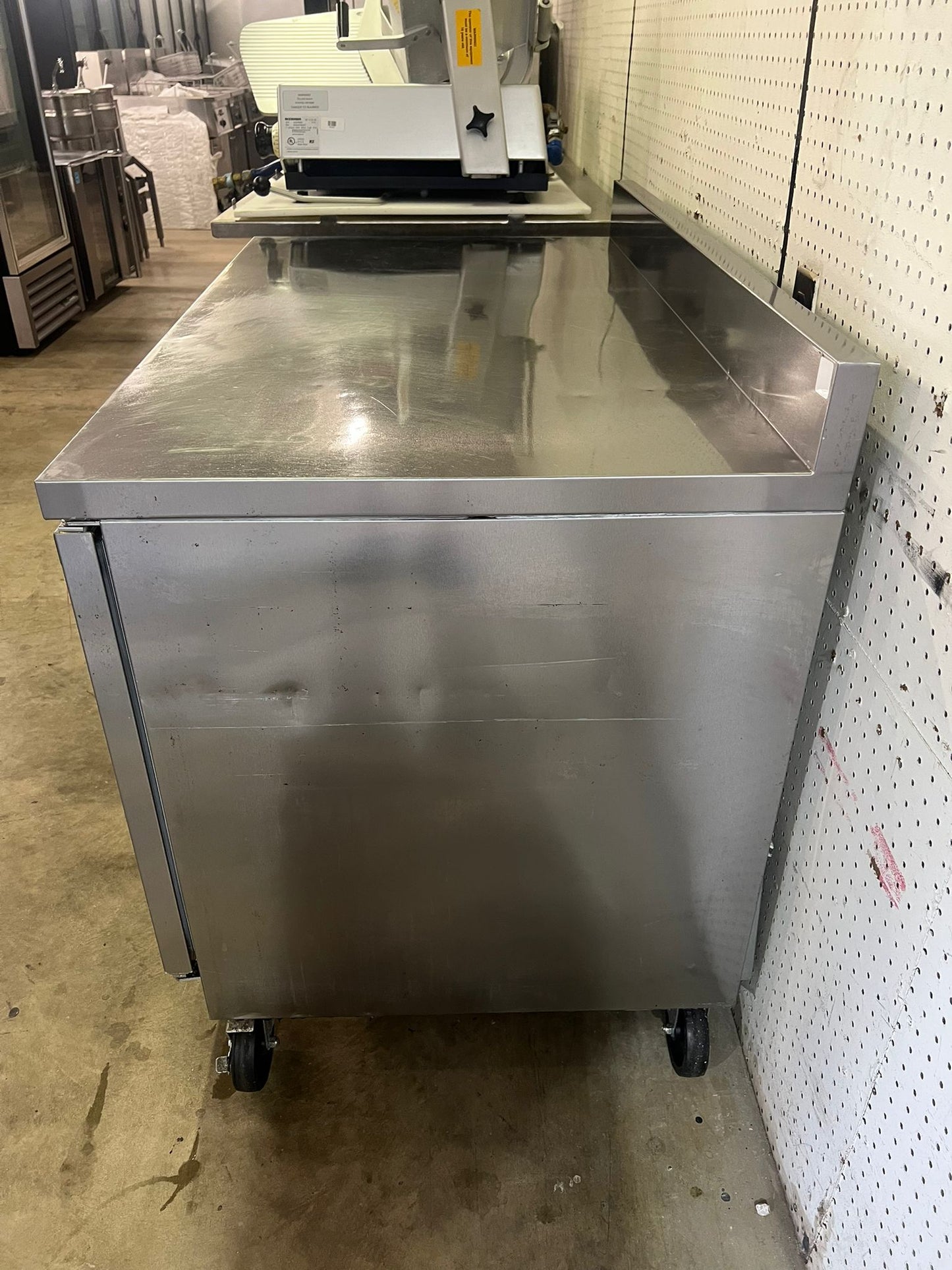 Used Beverage-Air WTF48A-FIP 2 Door Stainless Steel Worktop Freezer 115V