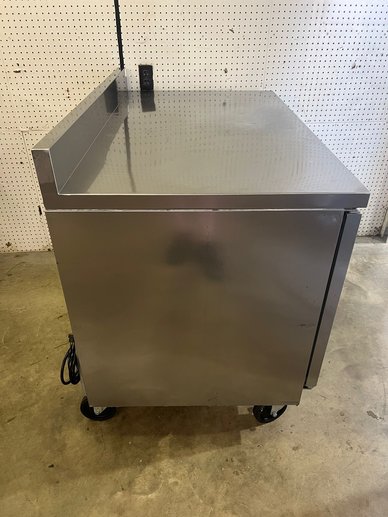 Used Beverage - Air WTF48A - FIP 2 Door Stainless Steel Worktop Freezer 115V - Falcon Restaurant Supply - 5