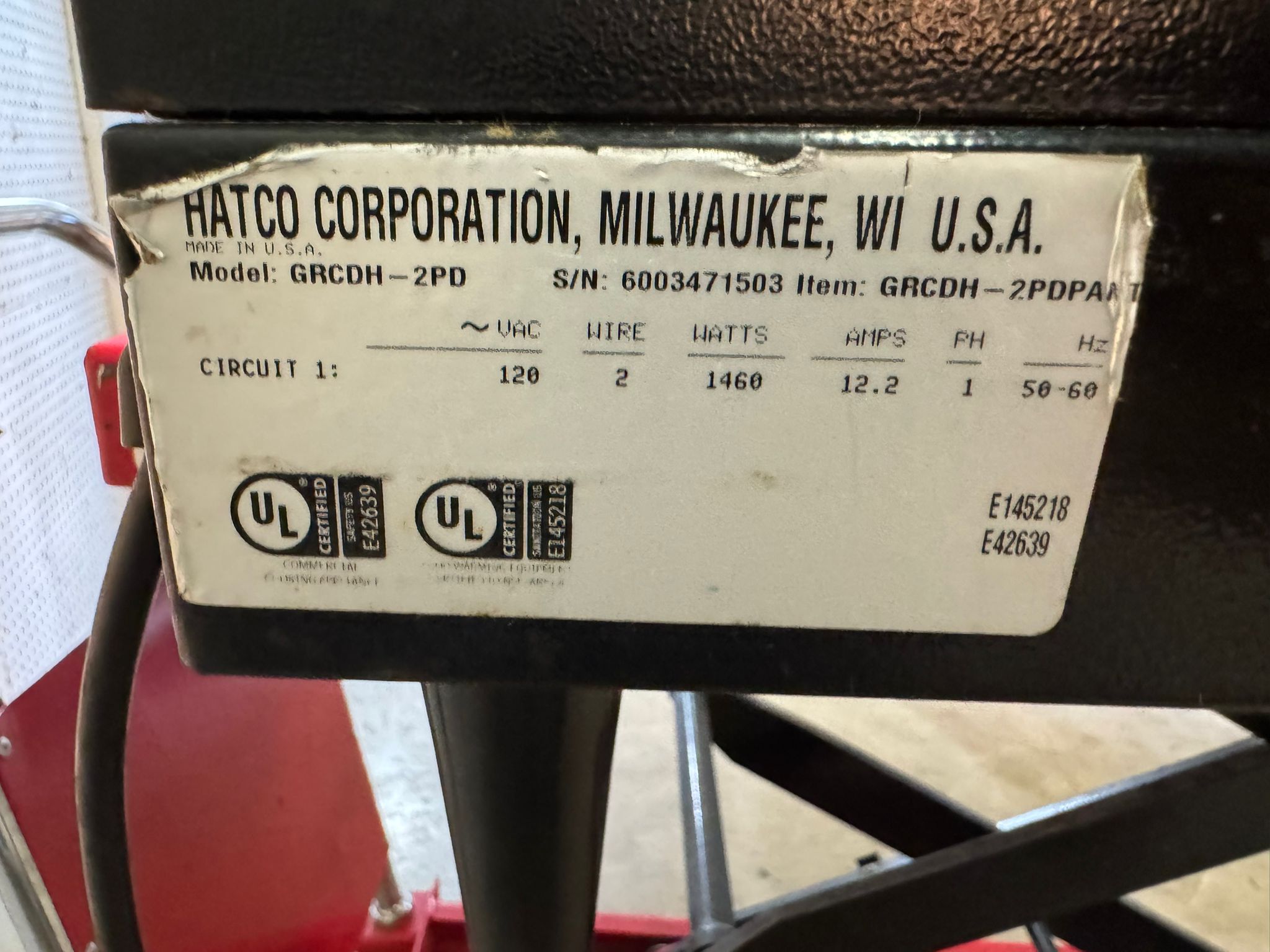 Used Hatco GRCDH-2PD 32" Glo-Ray Merchandiser Warmer with Humidity Control - 120V