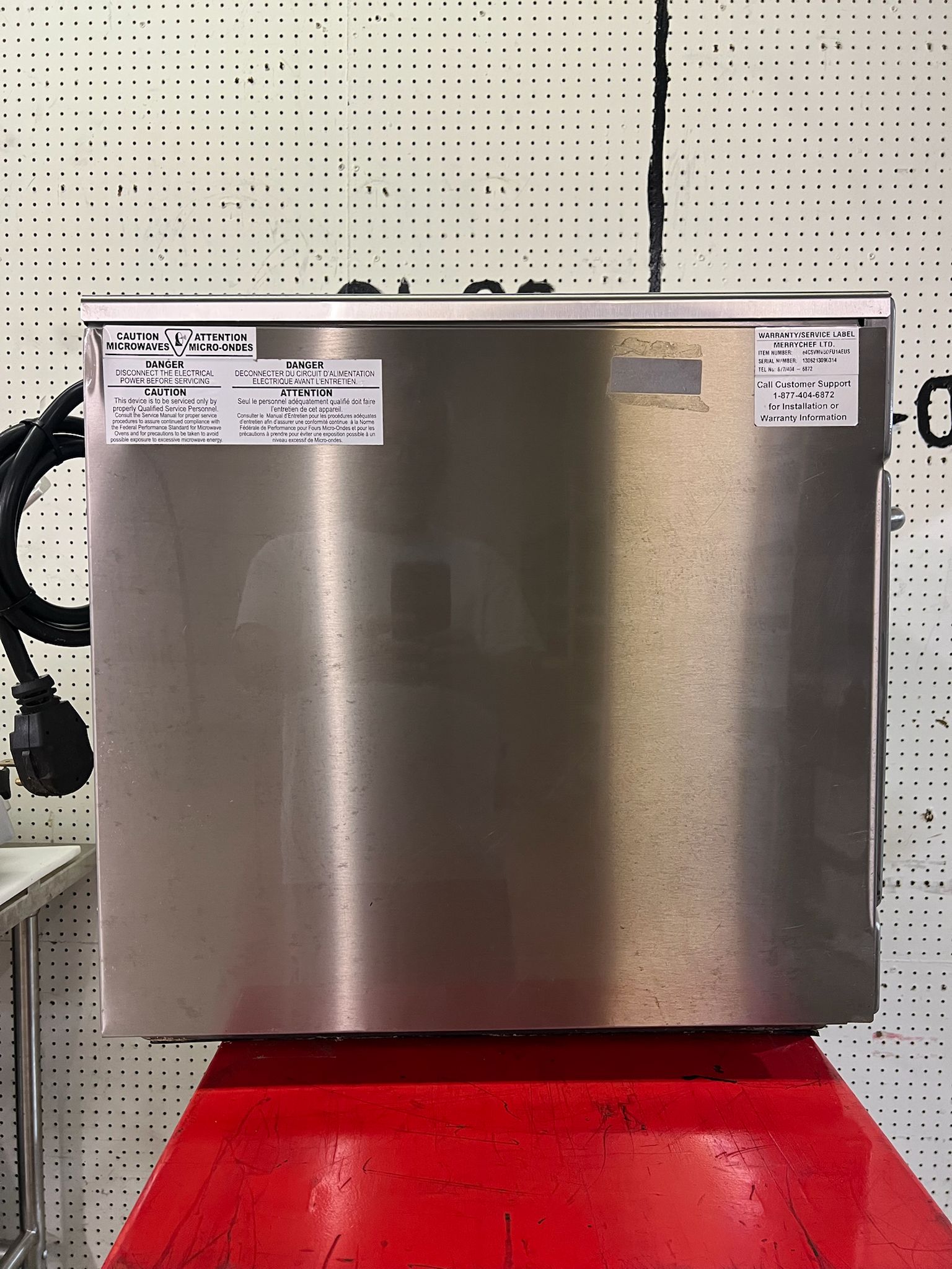 Used Merrychef eikon e4 High-Speed Accelerated Cooking Countertop Oven 220V