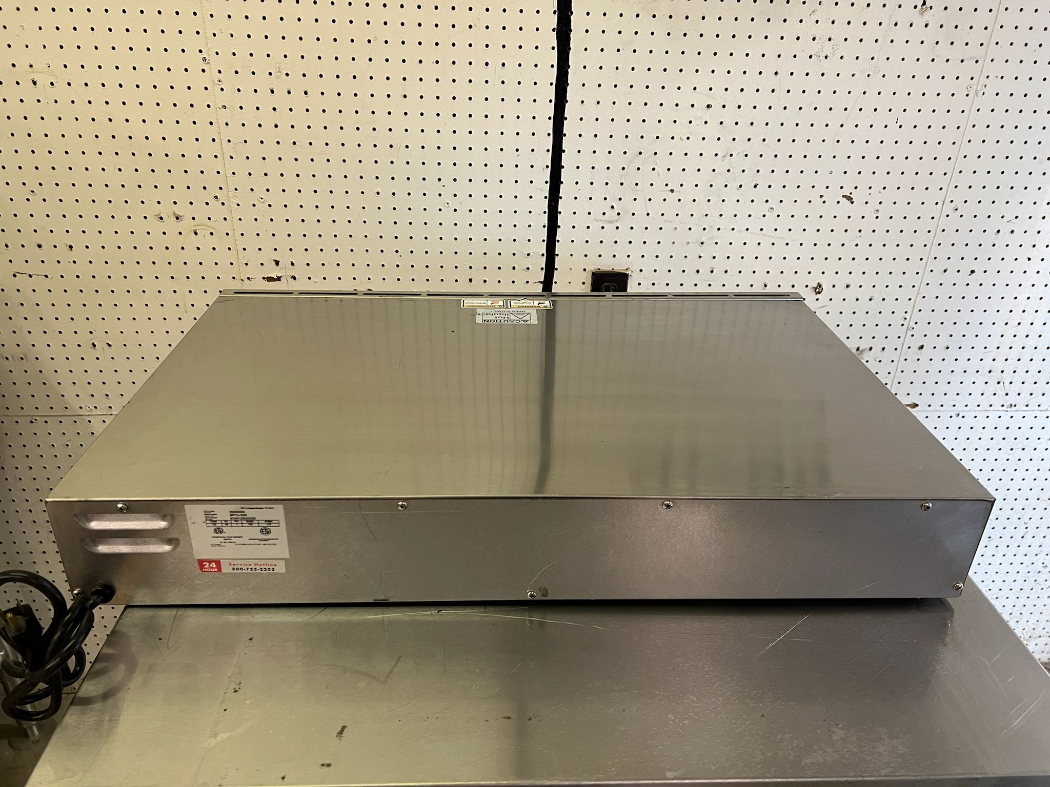 New APW Wyott SPTU-50N Heat and Hold Hot Dog Warming Drawer 120V