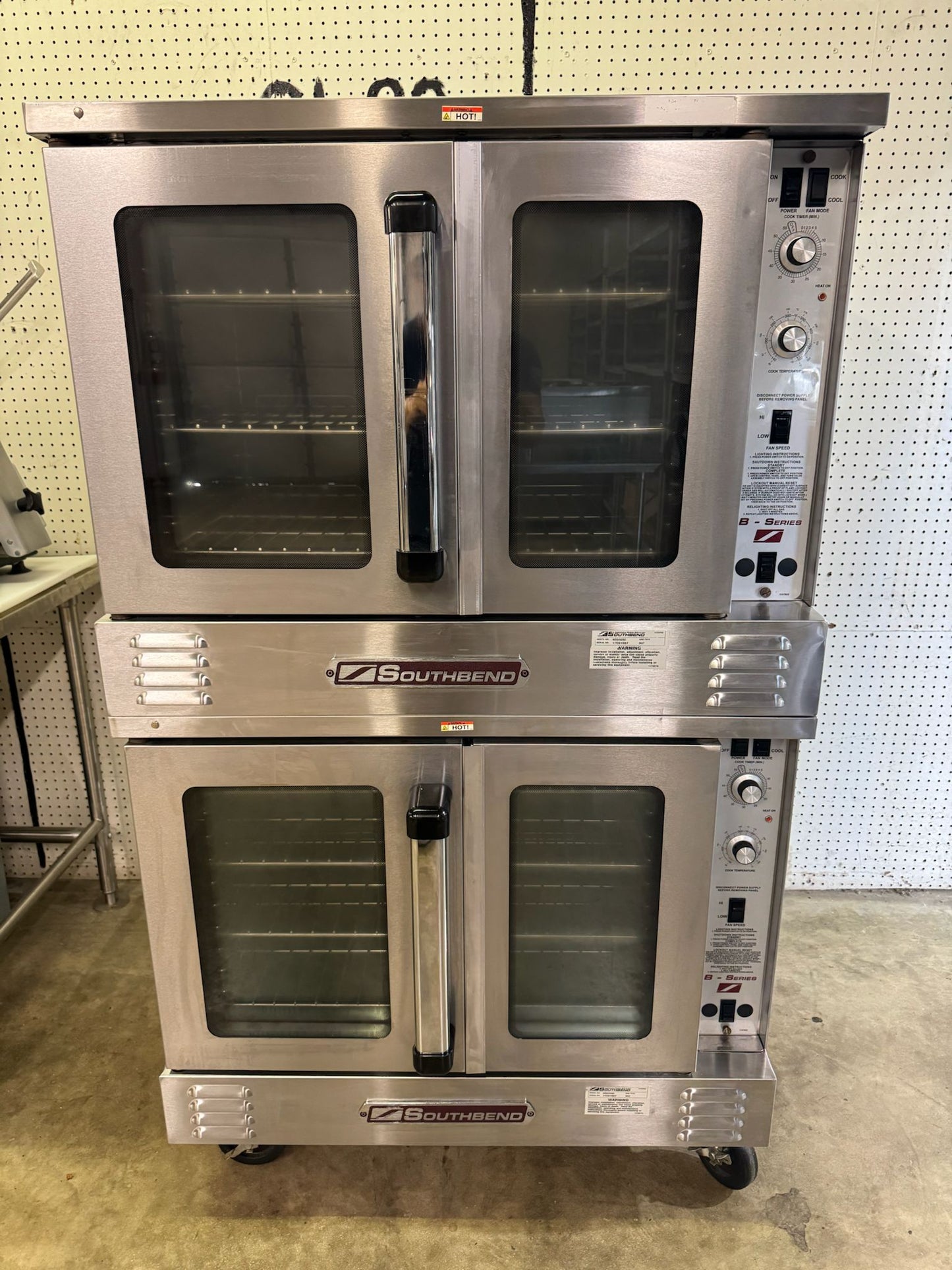 Used Southbend BGS/22SC Natural Gas Double Stack Convection Oven