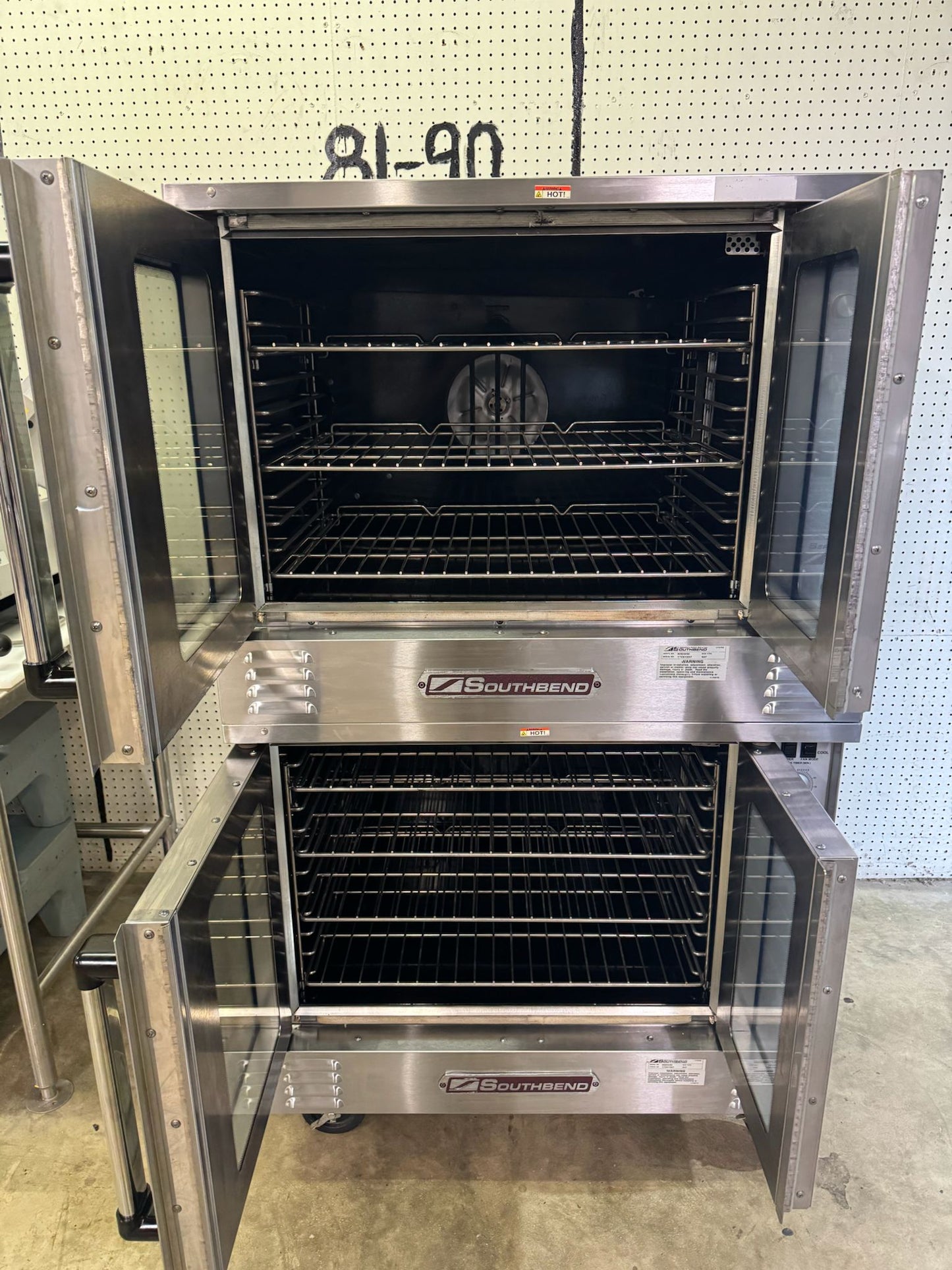 Used Southbend BGS/22SC Natural Gas Double Stack Convection Oven