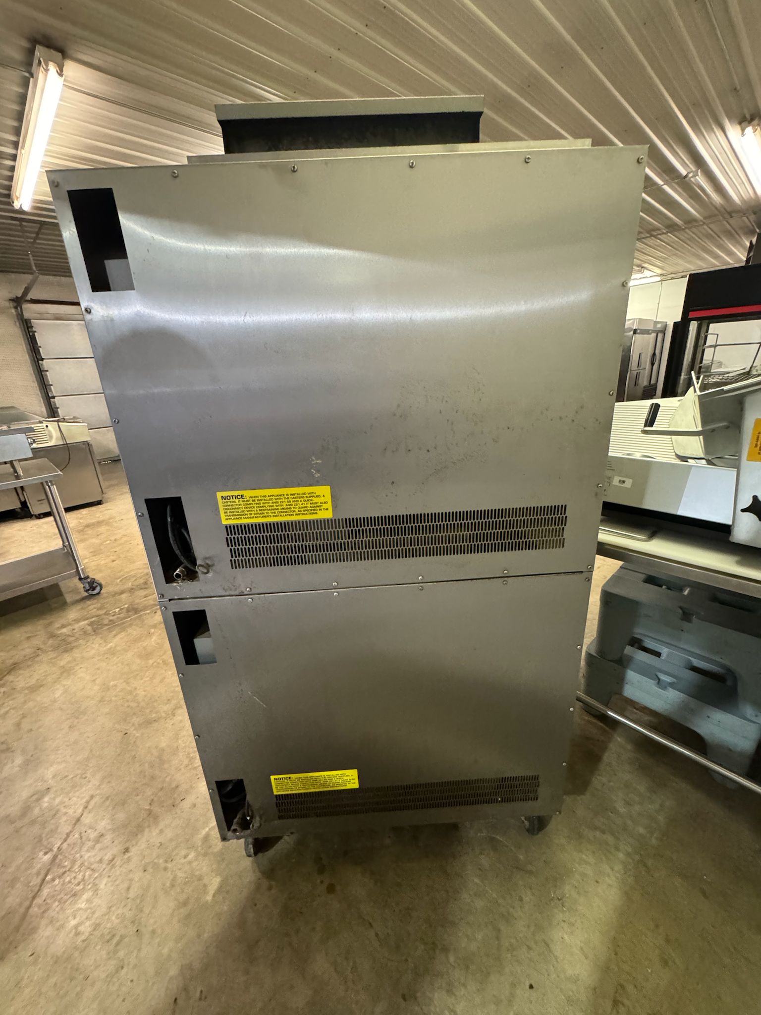 Used Lang GCCO - T ACCU - TEMP Natural Gas Double Stack Convection Oven - Falcon Restaurant Supply - 6