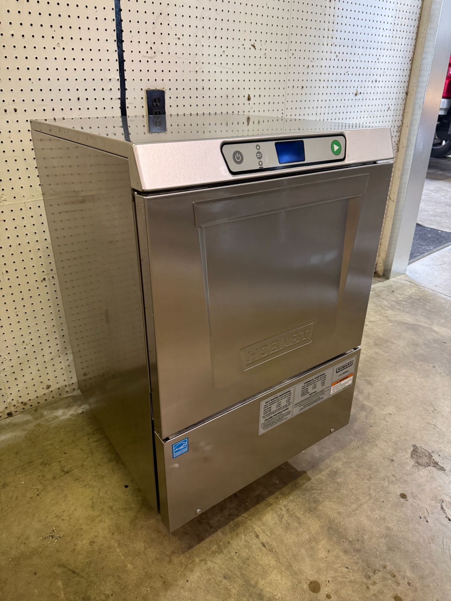 Used Hobart LXEH High Temperature Undercounter Dishwasher 208-240V 1PH