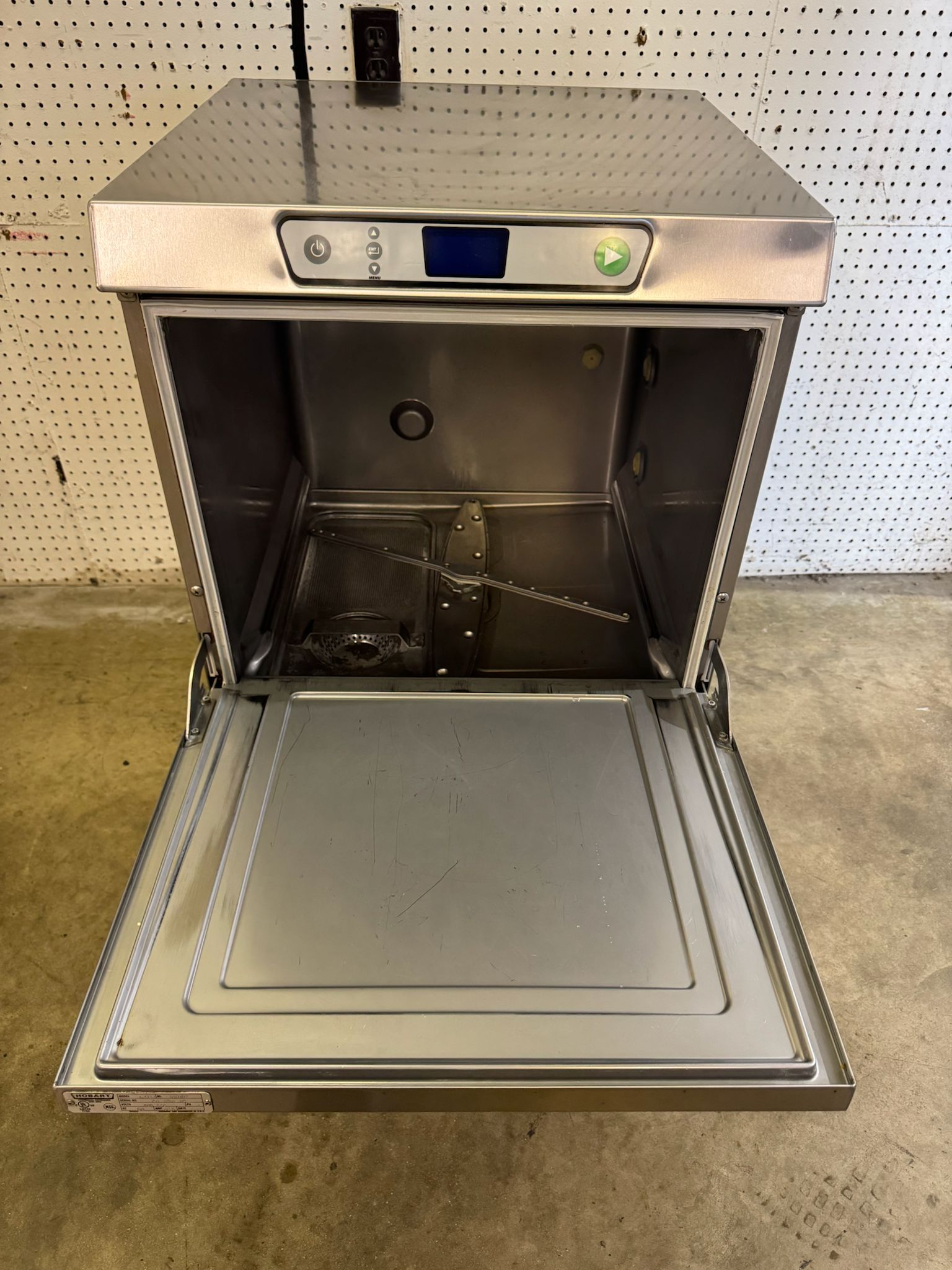 Used Hobart LXEH High Temperature Undercounter Dishwasher 208-240V 1PH