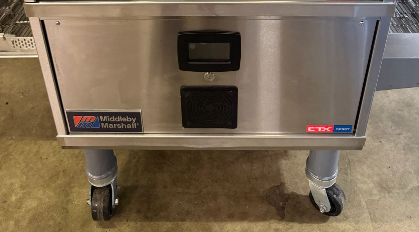 Used Single Middleby DZ33T CTX Electric Infrared Conveyor Oven 208V - 1 or 3Ph