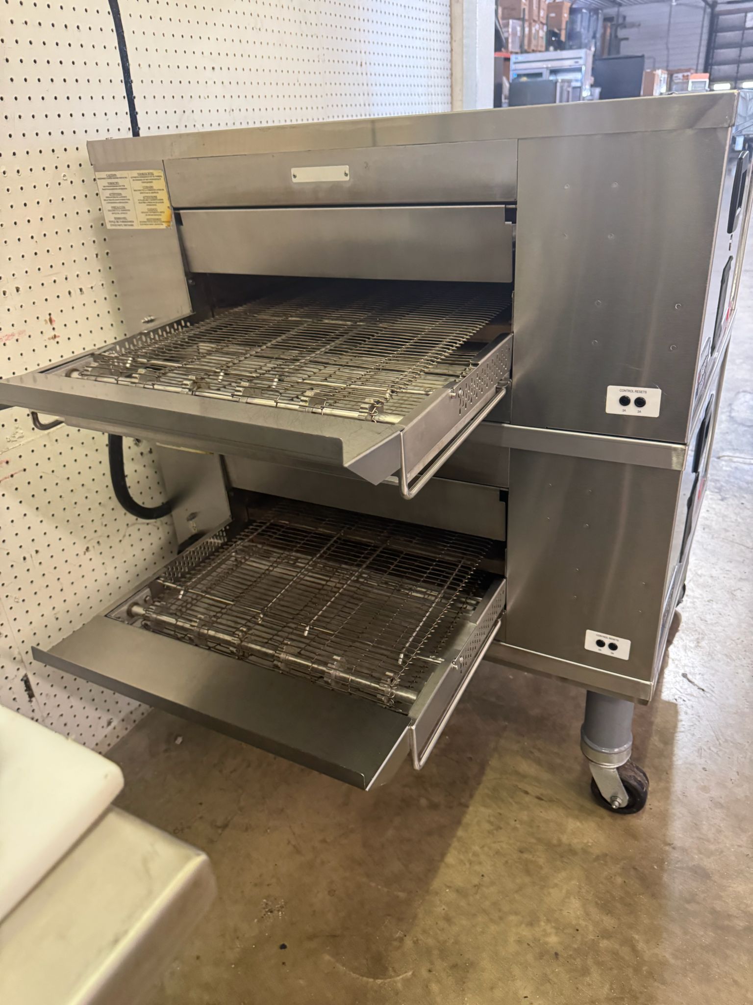 Used Middleby DZ33T CTX Electric Infrared Conveyor Oven Stack 208V - 1 or 3Ph