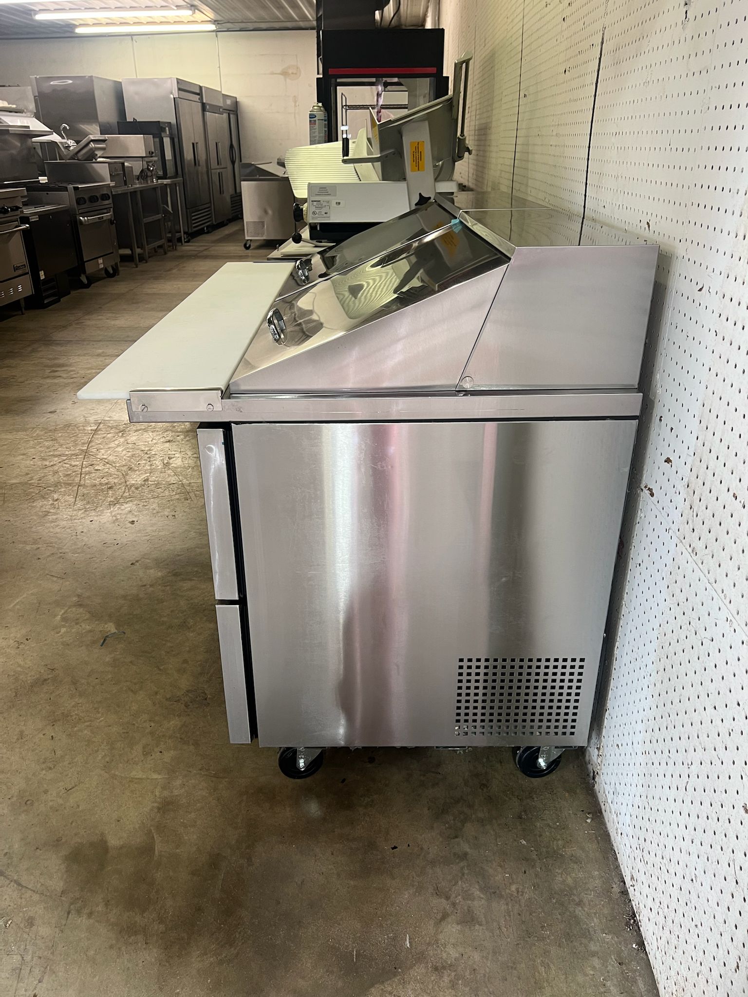 Used 60" Turbo Air TST-60SD-24-D4-N 4 Drawer Refrigerated Prep Table  120V - WO1