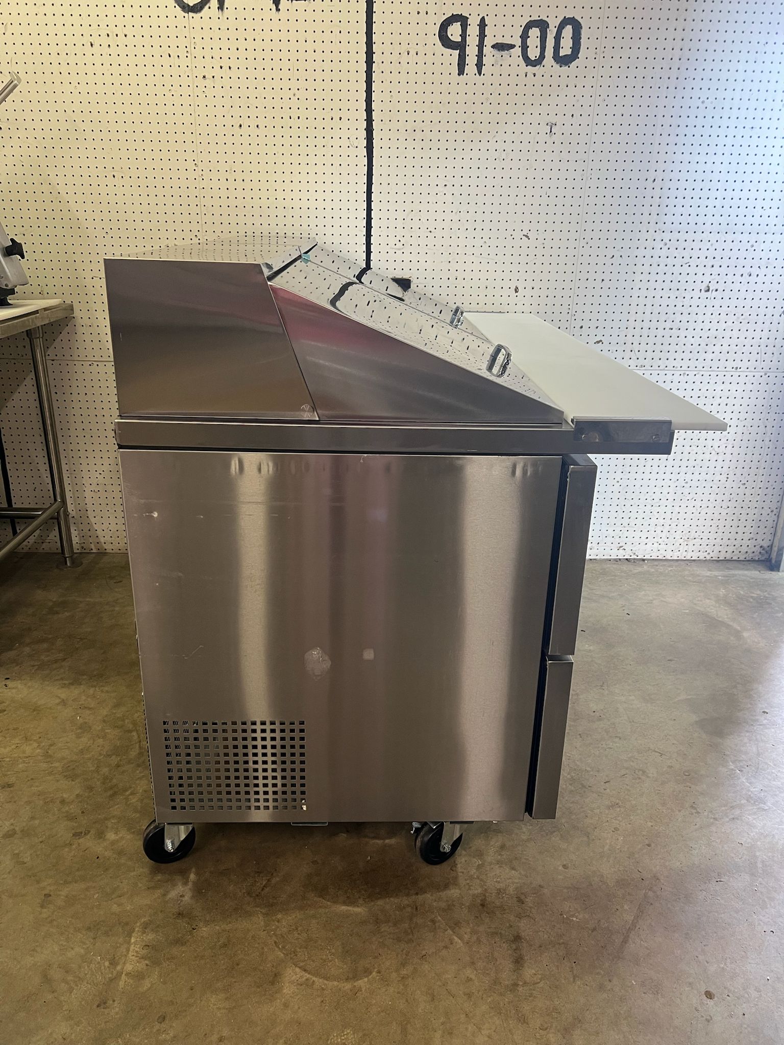 Used 60" Turbo Air TST-60SD-24-D4-N 4 Drawer Refrigerated Prep Table  120V - WO1