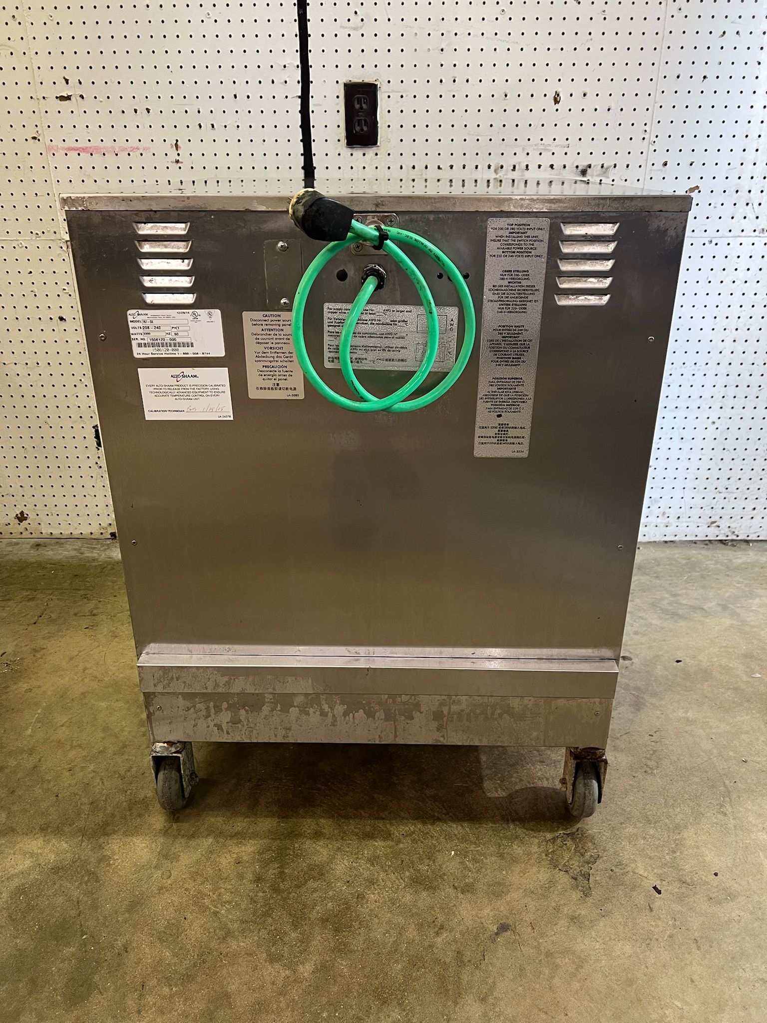 Used Alto - Shaam 767 - SK Undercounter Cook and Hold BBQ Smoker Oven 208/240V - Falcon Restaurant Supply - 4