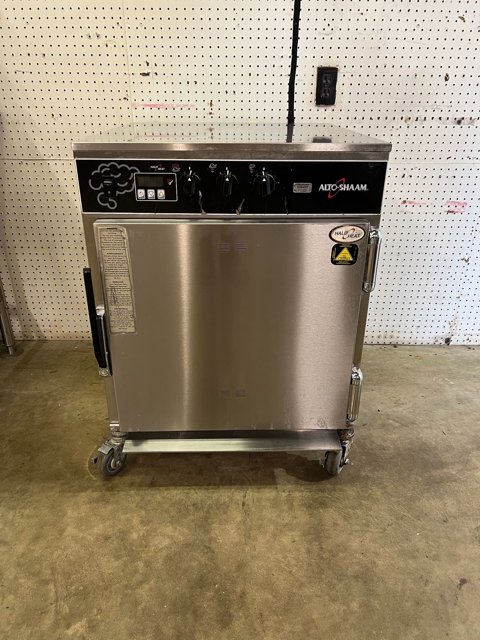 Used Alto - Shaam 767 - SK Undercounter Cook and Hold BBQ Smoker Oven 208/240V - Falcon Restaurant Supply - 1