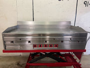 Used 60" MagiKitch'n MKG-60-STL NG Griddle with Solid State Controls - 150,000 BTU - FG