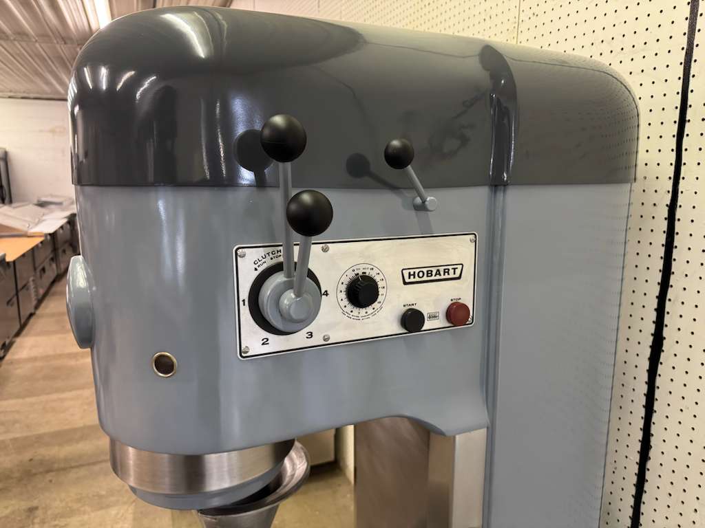 Used 80qt Hobart M802 Planetary Floor Mixer with Attachments 2HP 230V 3Ph