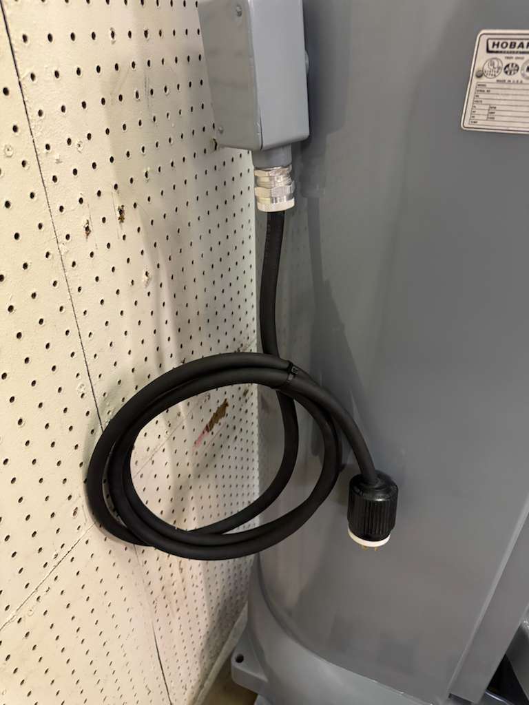 Used 80qt Hobart M802 Planetary Floor Mixer with Attachments 2HP 230V 3Ph