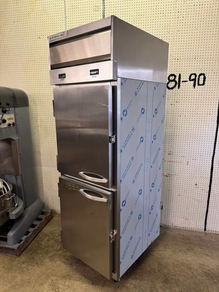 Used Beverage - Air PRF12 - 12HC - 1HS Half Door Dual Temperature Reach - In 115V - WO1 - Falcon Restaurant Supply - 4