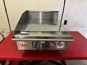 Used 24" Lang 124TC Electric Countertop Griddle Thermostatic Controls, 208v