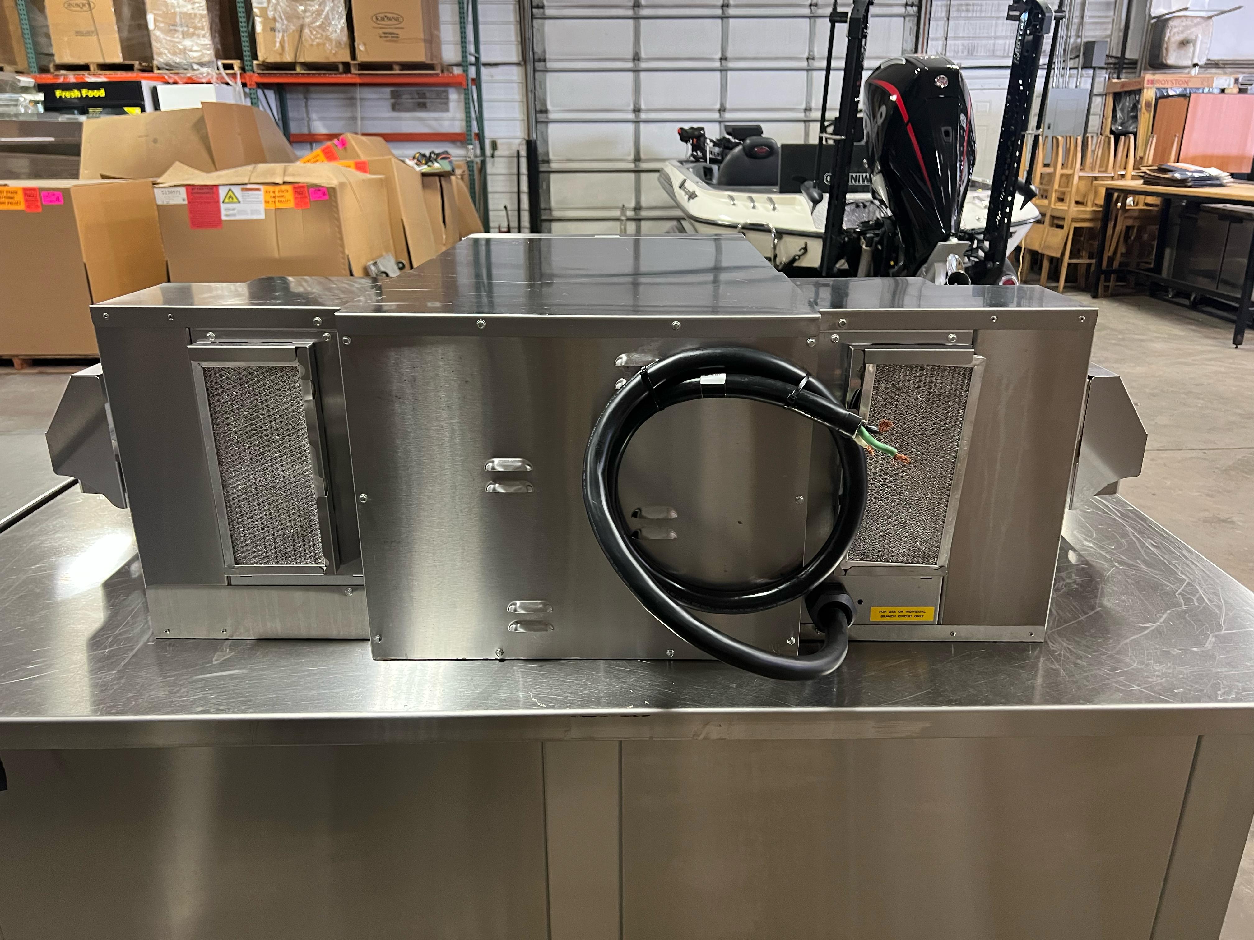 Used Ovention M1718 Ventless Electric Pizza Oven with Custom Table 208/240V 1Ph