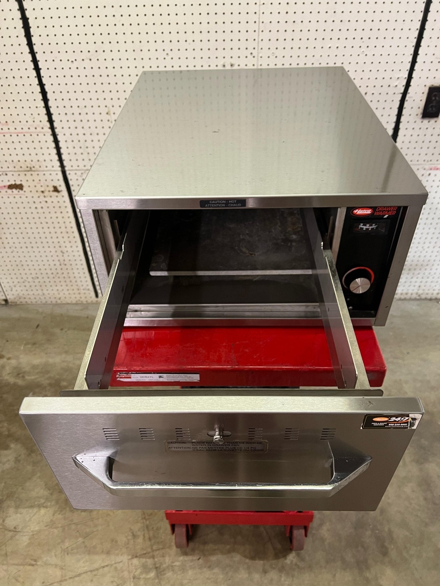 Used Hatco HDW - 1N Narrow Drawer food Warmer - 120V, 450W - Falcon Restaurant Supply - 3