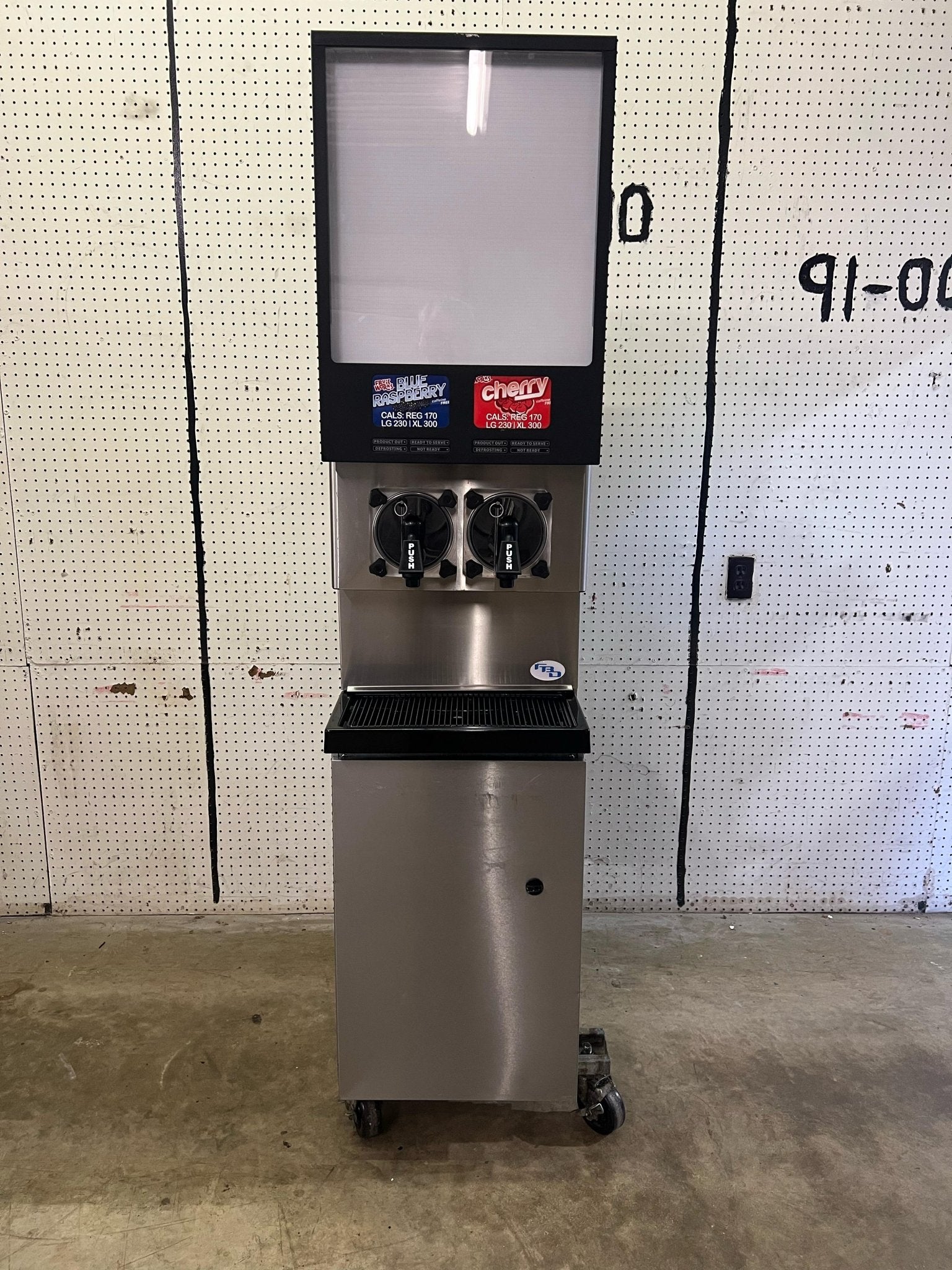 Used 2022 FBD 772 Two Barrel Frozen Beverage Drink Slushie Machine 230V As Is - Falcon Restaurant Supply - 1