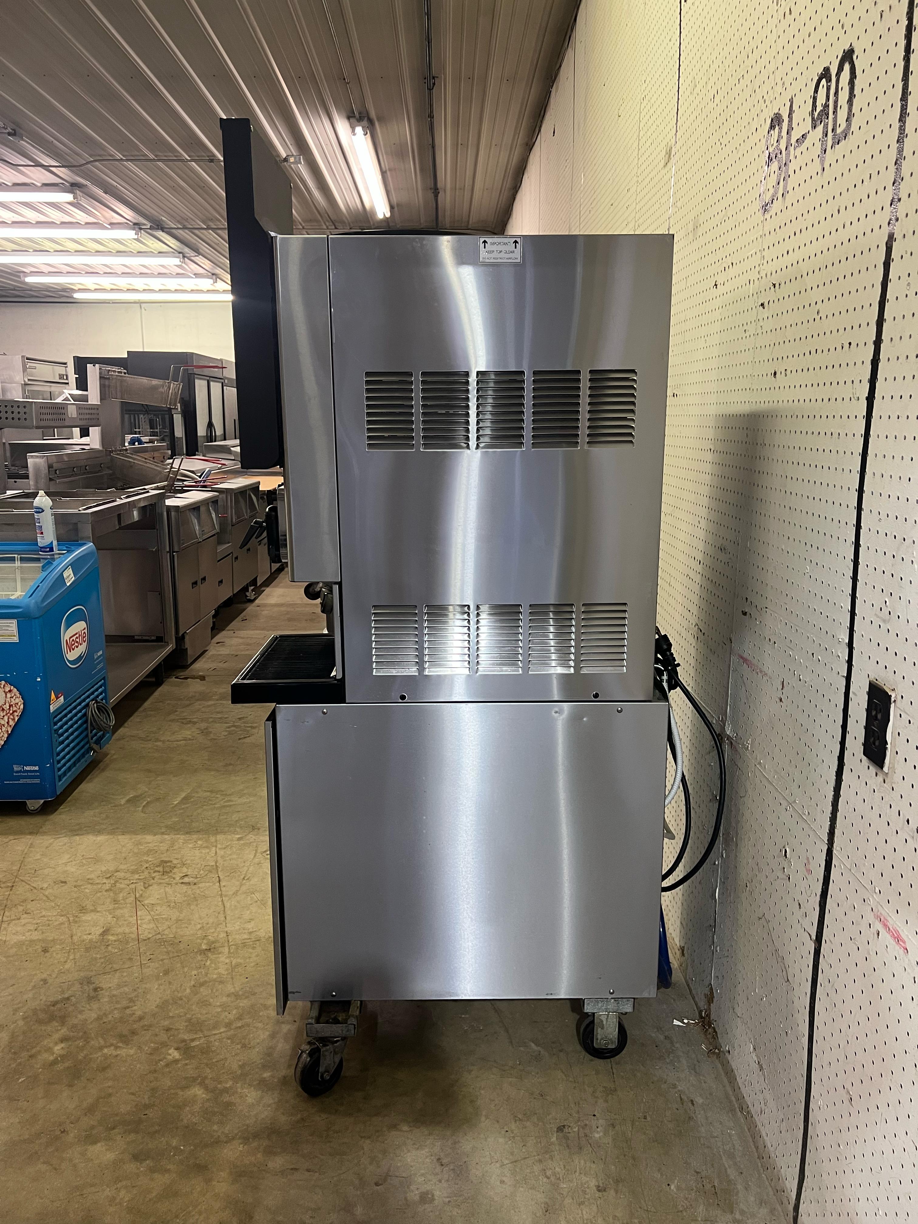 Used 2022 FBD 772 Two Barrel Frozen Beverage Drink Slushie Machine 230V As Is