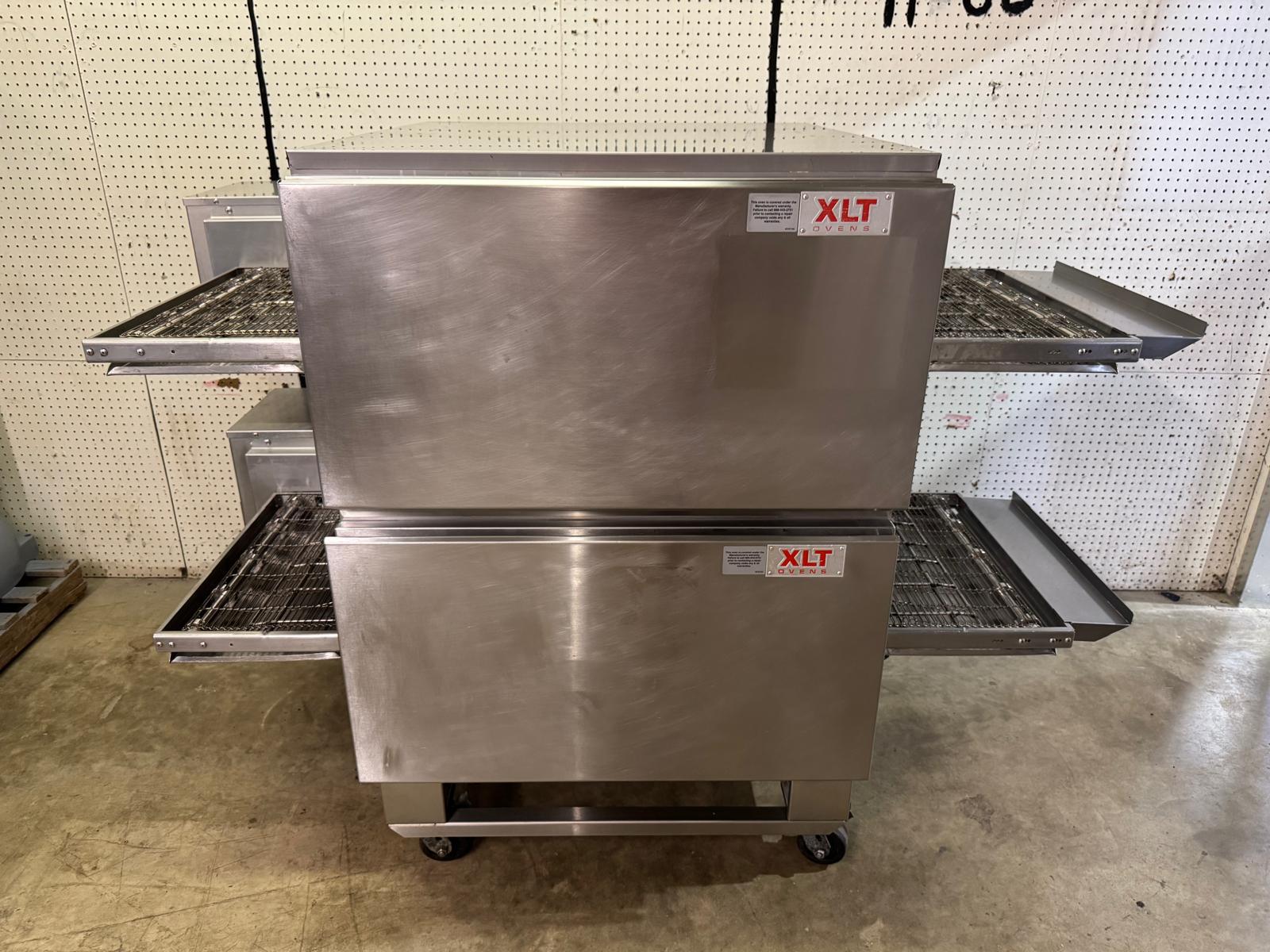 Used 2019 2020 XLT 2336 Natural Gas Double Deck Conveyor Pizza Oven