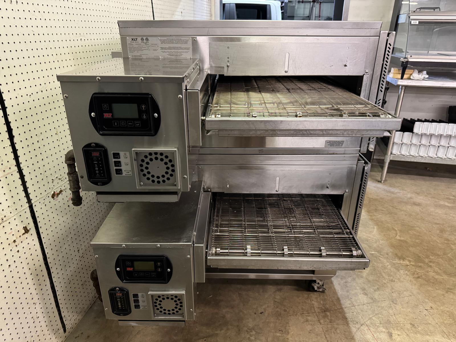 Used 2019 2020 XLT 2336 Natural Gas Double Deck Conveyor Pizza Oven