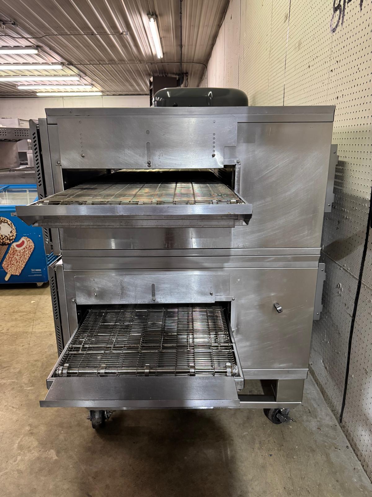 Used 2019 2020 XLT 2336 Natural Gas Double Deck Conveyor Pizza Oven