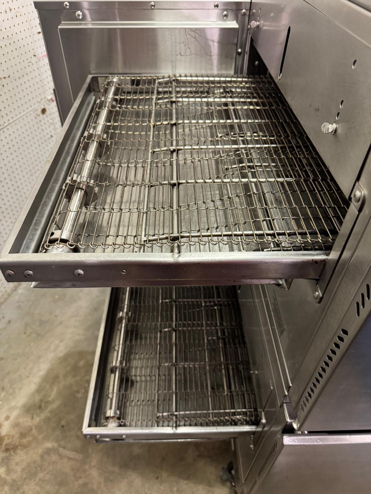 Used 2019 2020 XLT 2336 Natural Gas Double Deck Conveyor Pizza Oven