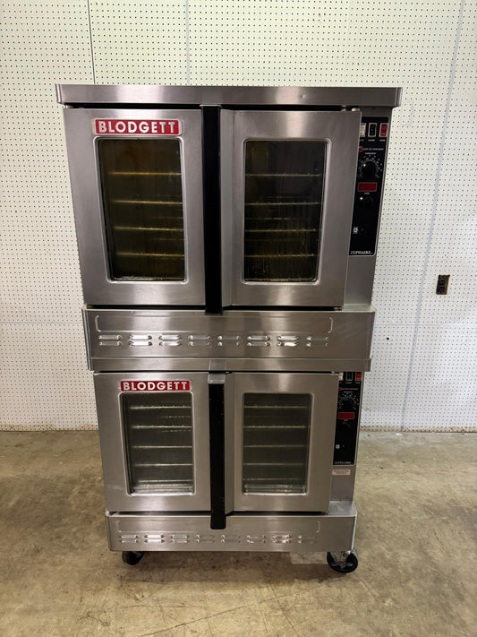 Used 2020 Blodgett Zephaire-200-G Double Deck Natural Gas Convection Oven