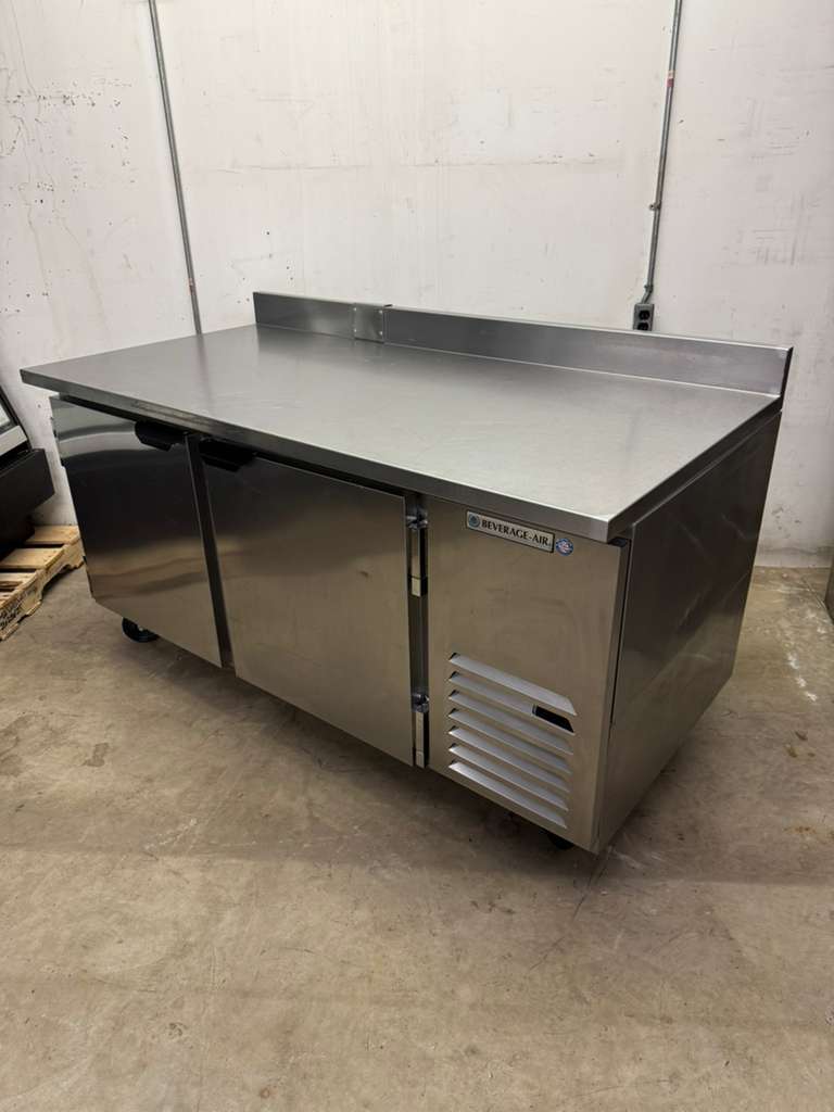 Used Beverage - Air WTF67AHC - 23 67" Low Profile Worktop Freezer 120V - Falcon Restaurant Supply - 4
